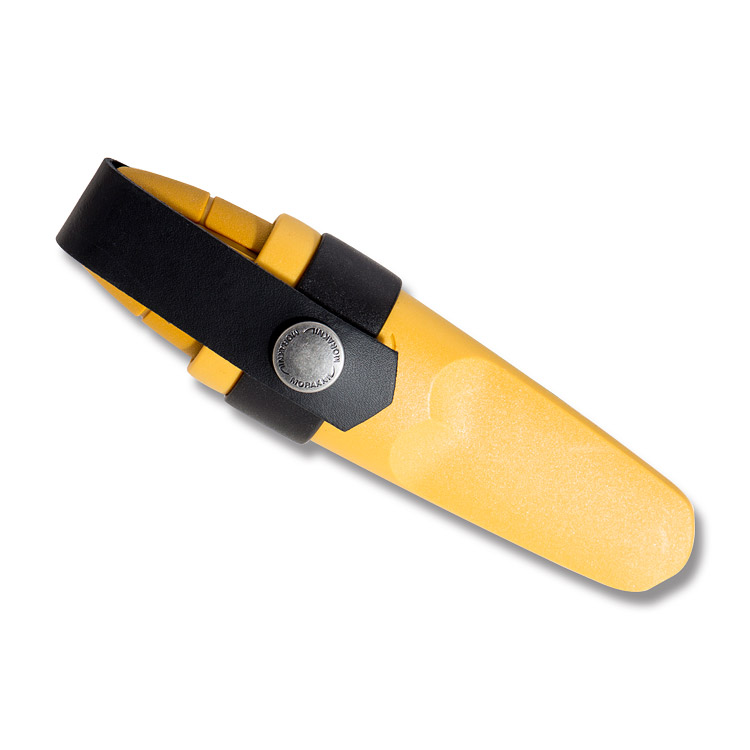 Morakniv Eldris Fixed Blade Neck Knife Kit - Yellow with Fire Starter FS12632 View 2