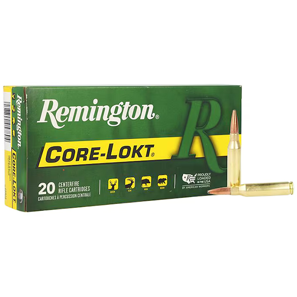 Remington Core-Lokt 260 Remington Rifle Ammunition 20 Rounds Brass Centerfire 140 GrainCore-Lokt PSP 21292 View 1