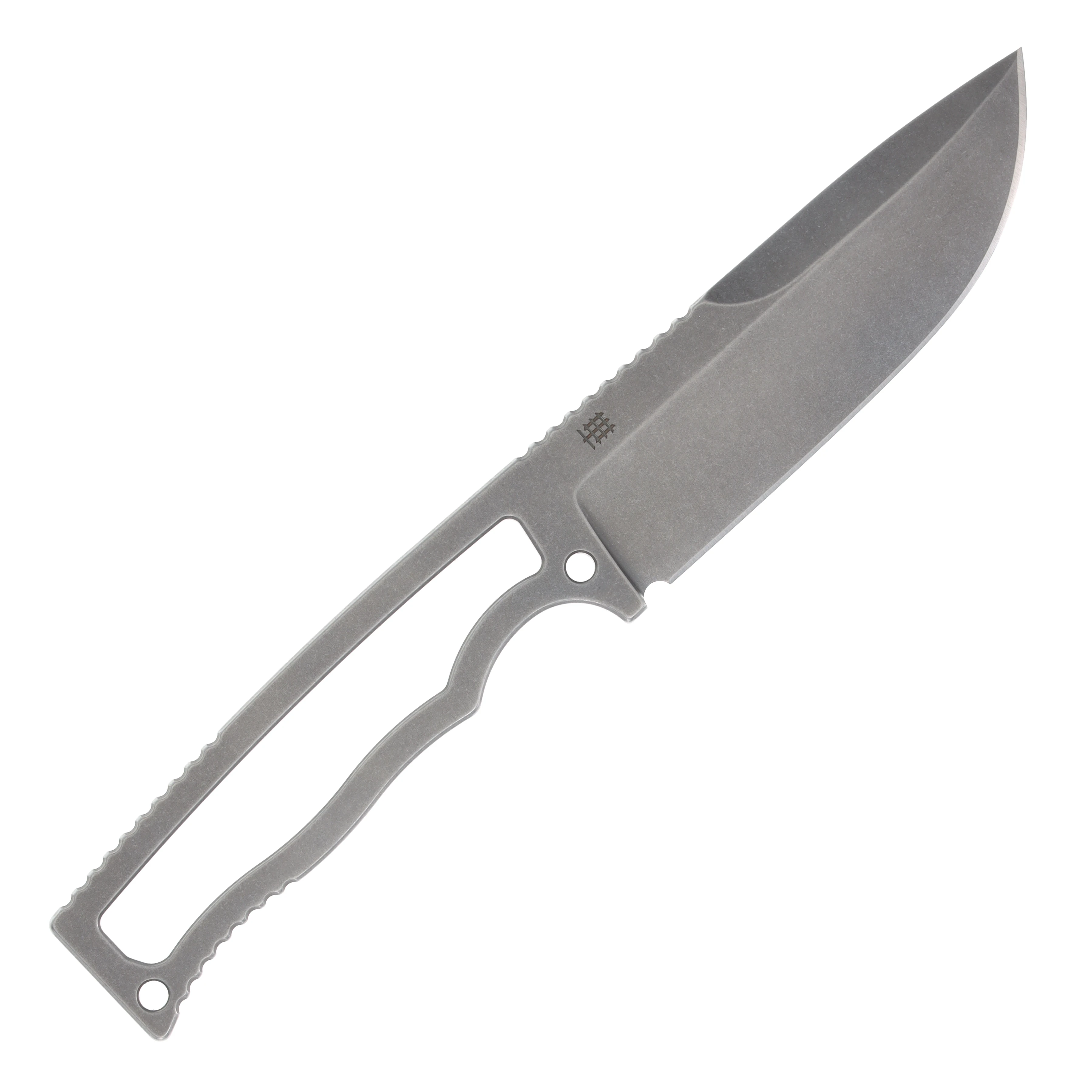 HalfBreed Compact Field Knife Stonewash Fixed Blade Knife CFK01STN View 4