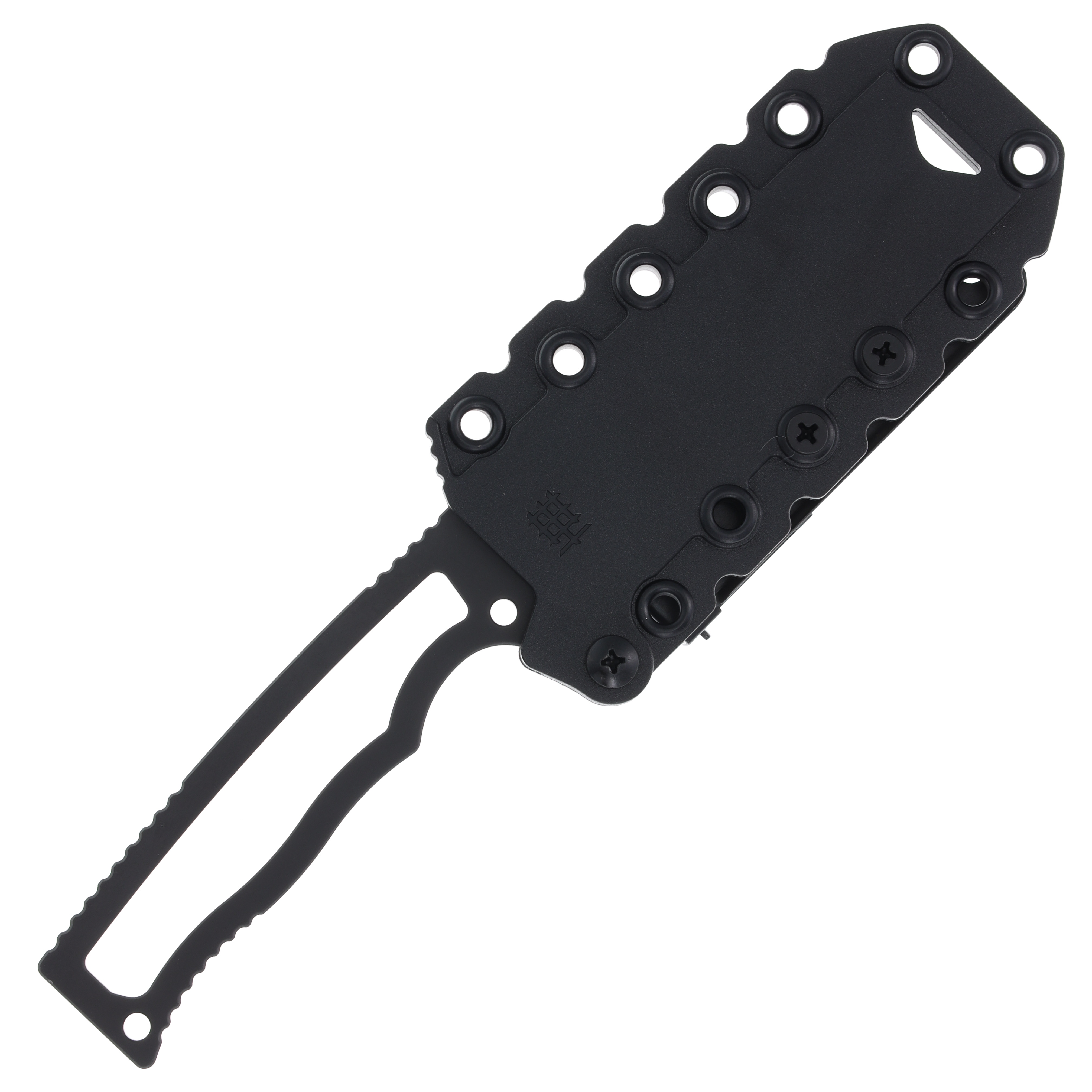 HalfBreed Blades Compact Field Knife Pikal 4.01in Plain Black Pikal CFK02BLK View 5