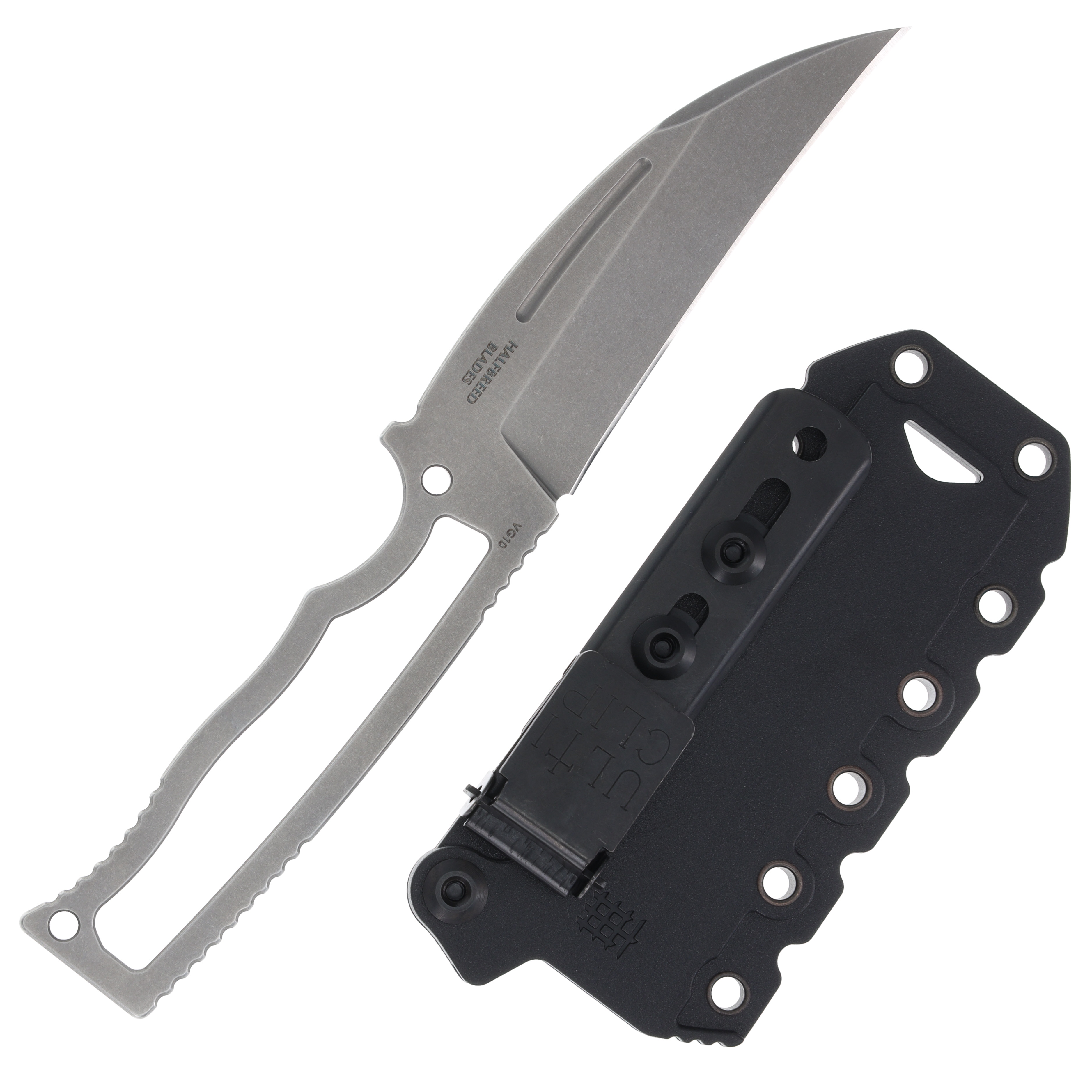 HalfBreed Compact Field Knife Pikal Fixed Blade Stonewash CFK02STN View 2