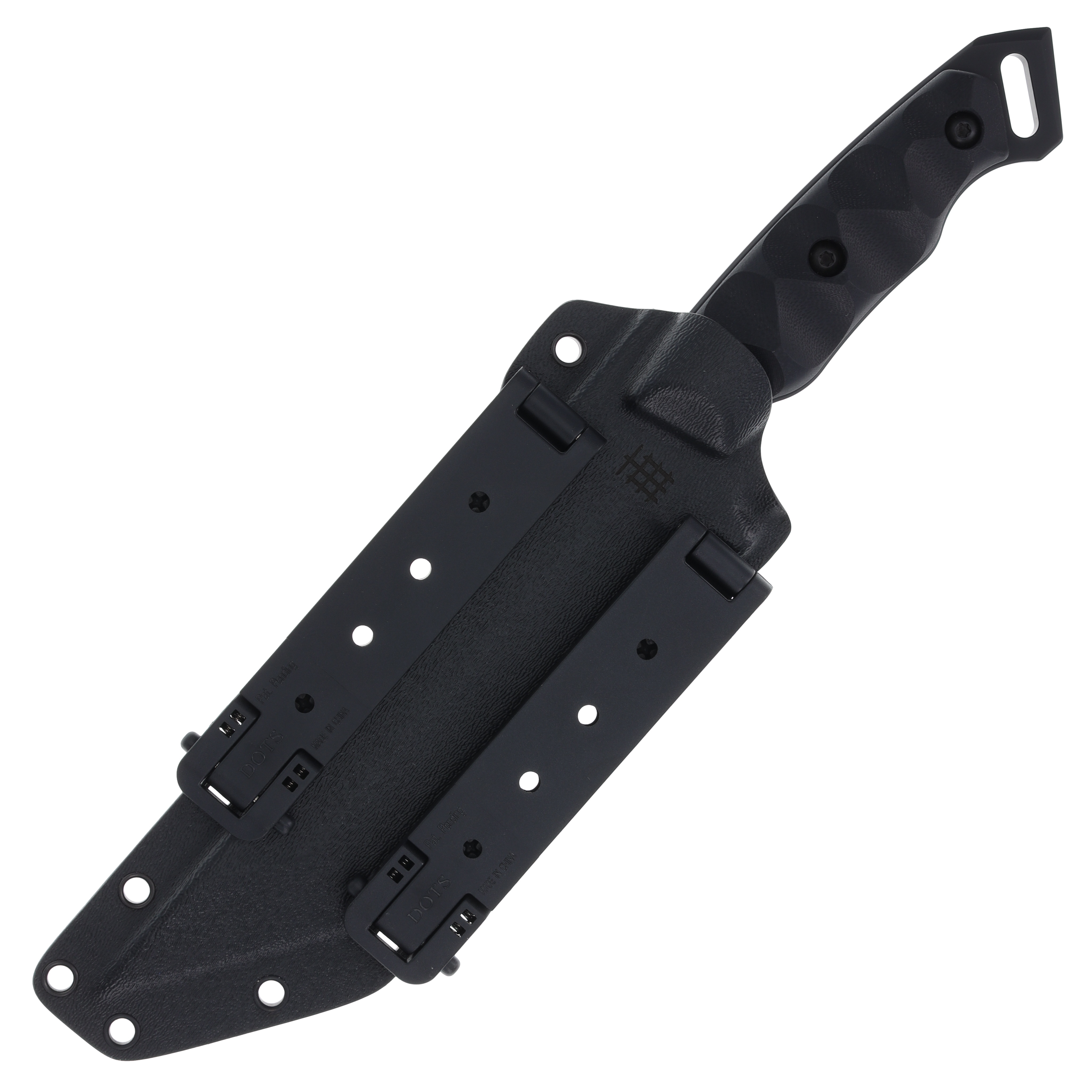 Halfbreed Blades Medium Infantry Knife Fixed Blade Knife 6.69in Plain G10 MIK05PBLKK340 View 6