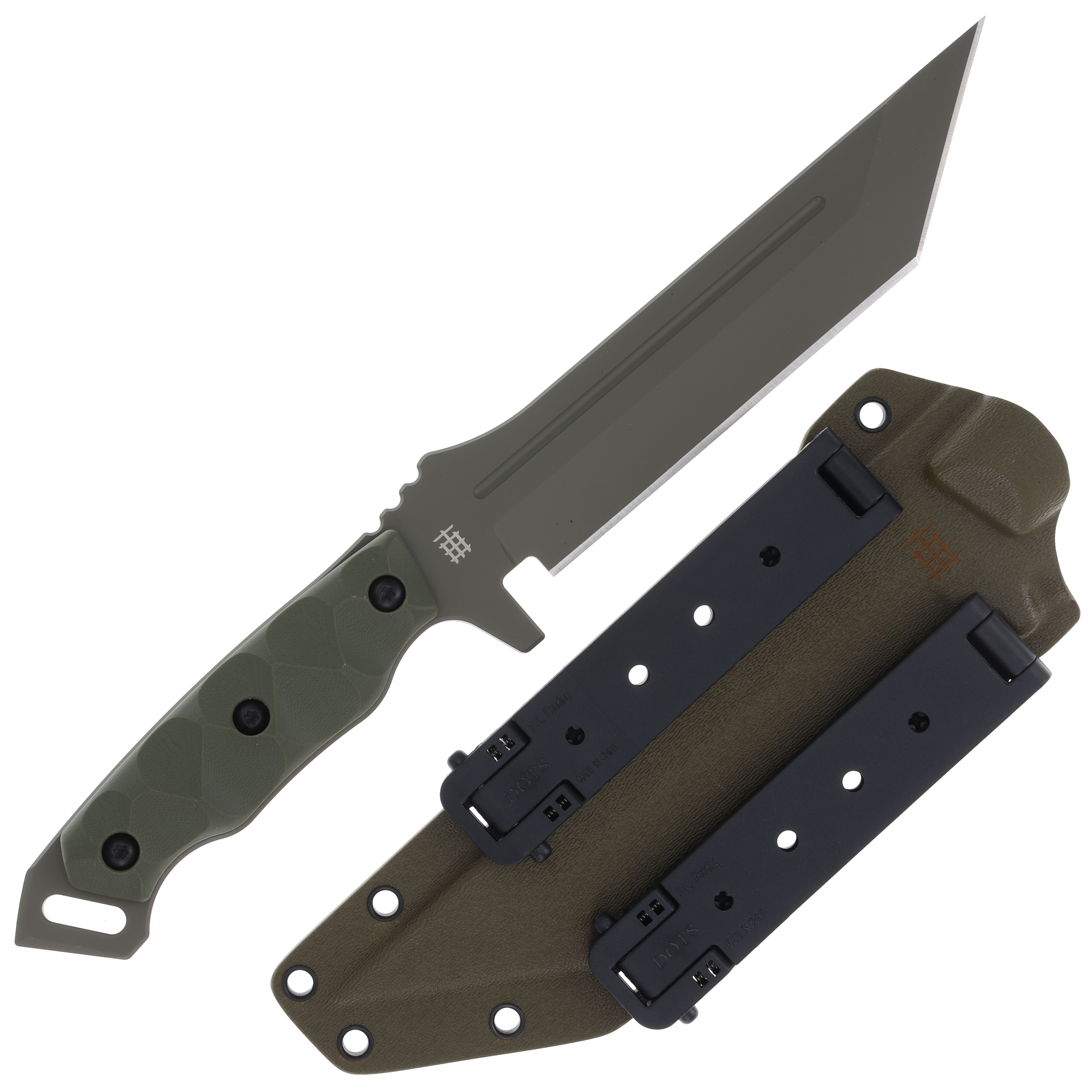 Halfbreed MIK-05P Medium Infantry Fixed Blade Knife K340 Ranger Green MIK05PODK340 View 2