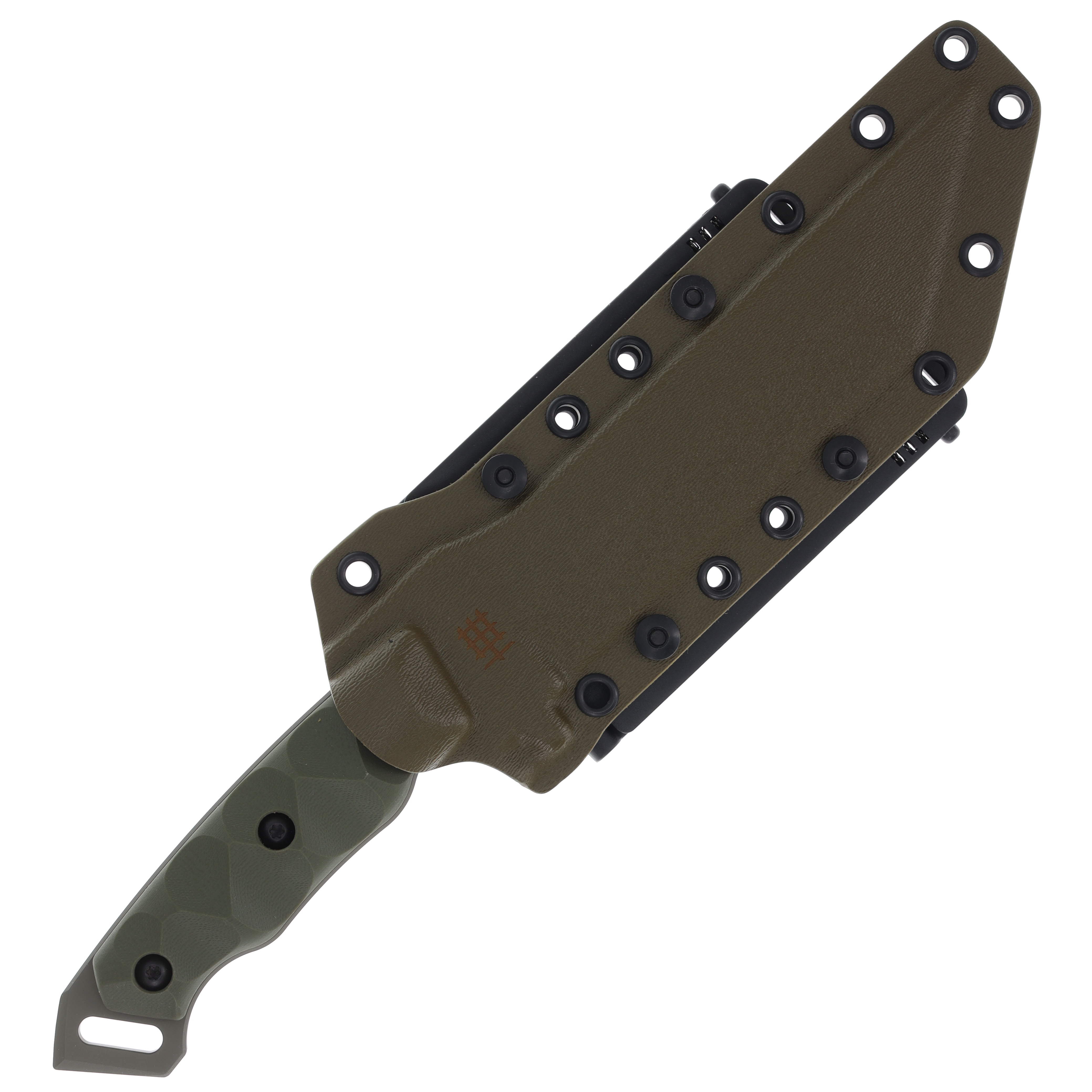 Halfbreed MIK-05P Medium Infantry Fixed Blade Knife K340 Ranger Green MIK05PODK340 View 5