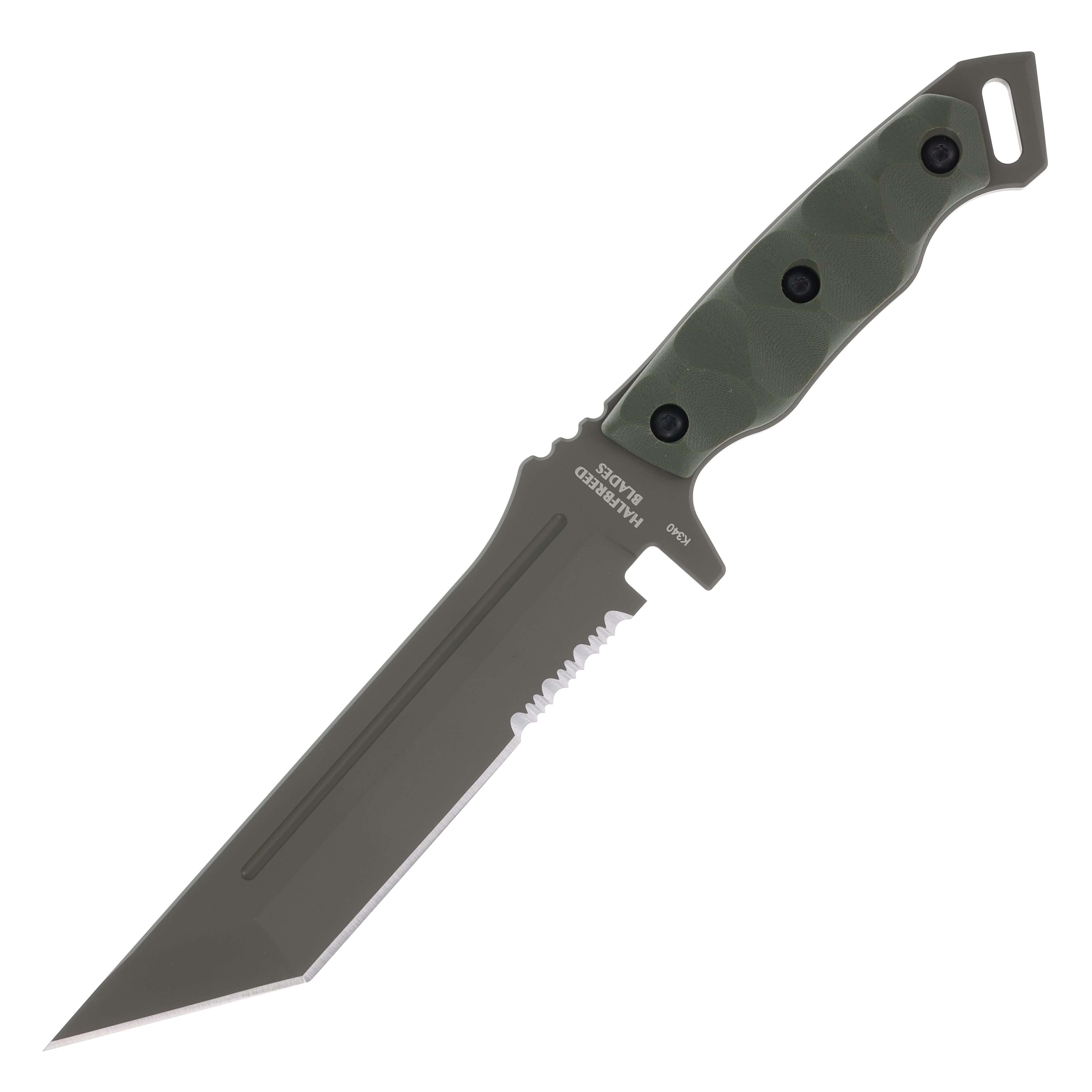 Halfbreed Medium Infantry Knife Ranger Green 6.69in PS Ranger Green Tanto MIK05PSODK340 View 3