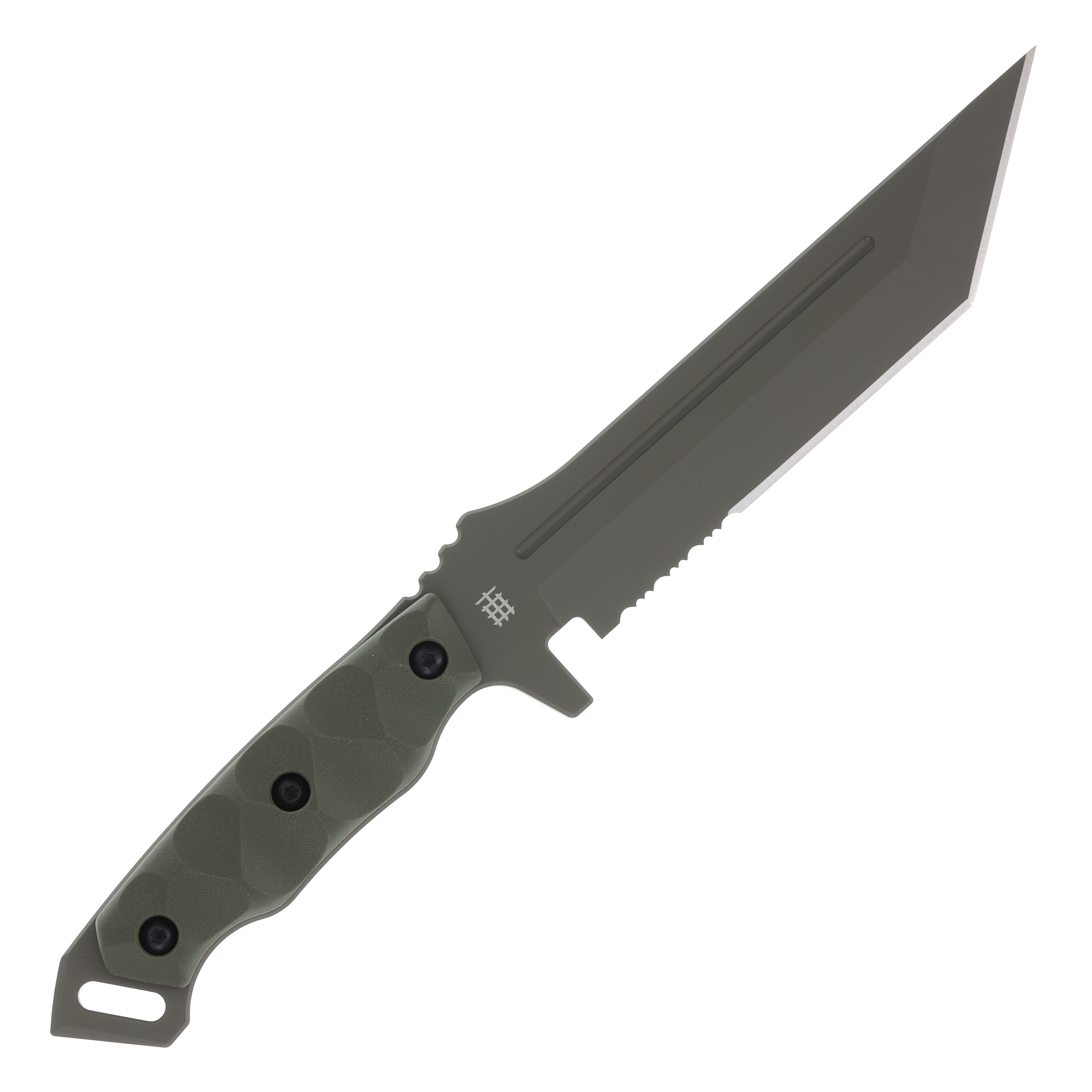 Halfbreed Medium Infantry Knife Ranger Green 6.69in PS Ranger Green Tanto MIK05PSODK340 View 4