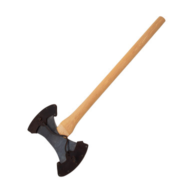 Hults Bruk Motala Competition Axe American Hickory Wood/Hand Forged Swedish Steel with Leather Sheath View 3