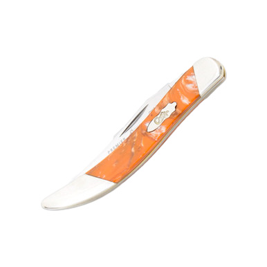 Case XX Slant Bolster Oktoberfest Corelon Small Texas Toothpick Folding Knife View 2