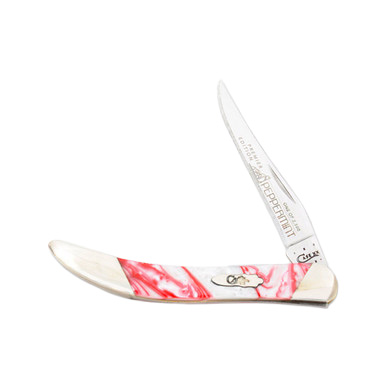 Case XX Slant Bolster Peppermint Corelon Small Texas Toothpick Folding Knife View 1