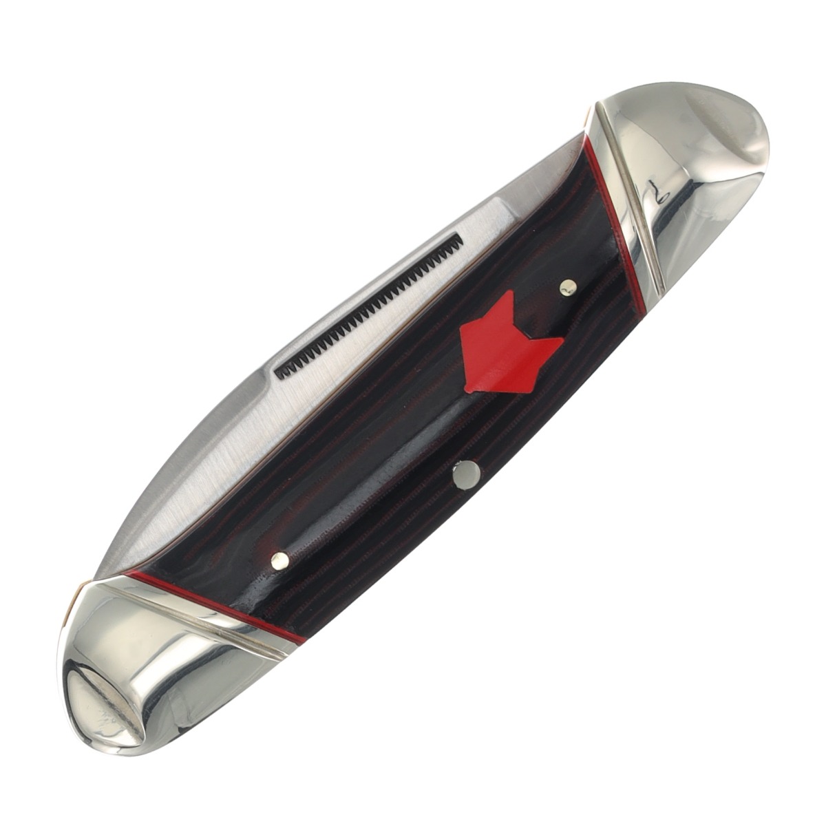 Rough Ryder Red Fox Canoe Folding Knife RR2297RF View 2