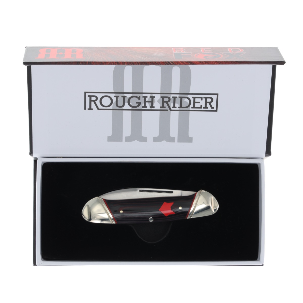 Rough Ryder Red Fox Canoe Folding Knife RR2297RF View 4