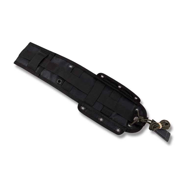 TOPS Cuma Tak-Ri 2 Kukri Knife Linen Macrta Black 7in Fixed Blade TPCUMATK02 View 3