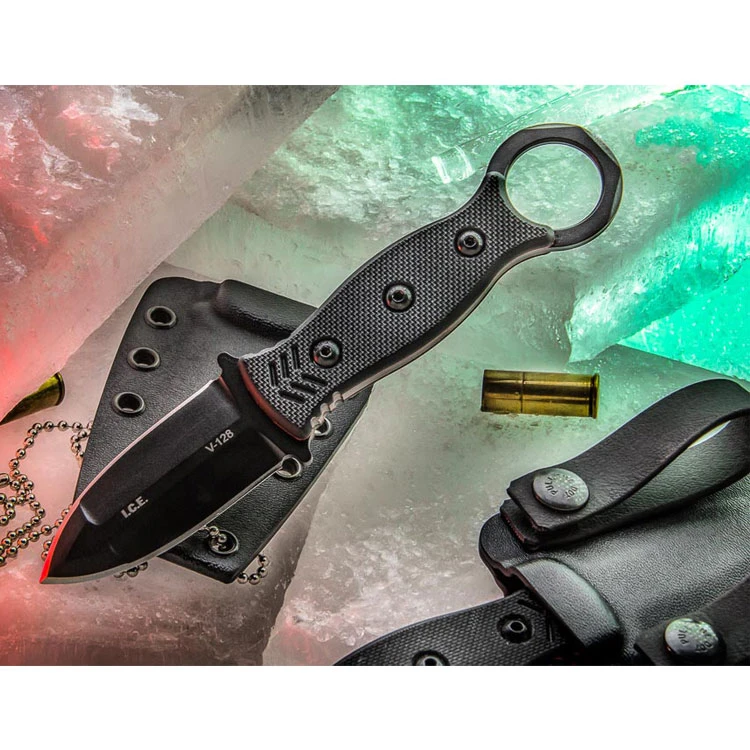 TOPS I.C.E. Dagger Fixed Blade Knife TPICED02 View 7