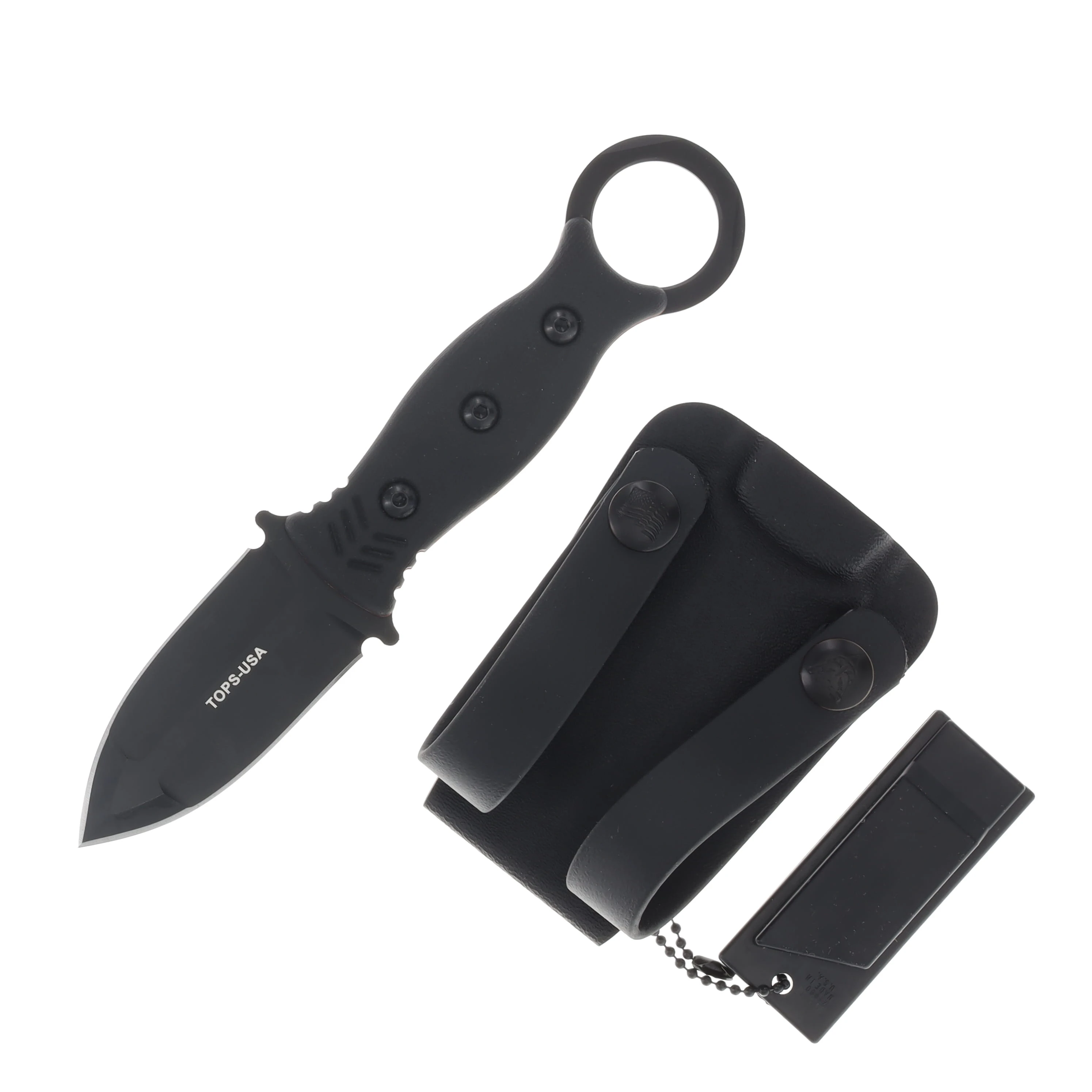 TOPS I.C.E. Dagger Fixed Blade Knife TPICED02 View 2