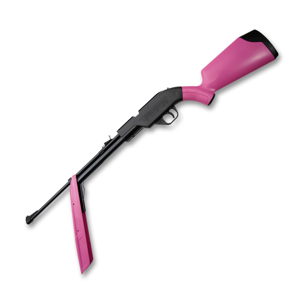 Crosman Pumpmaster 760 177 Caliber Bolt Action Pink Air Rifle 760P View 3
