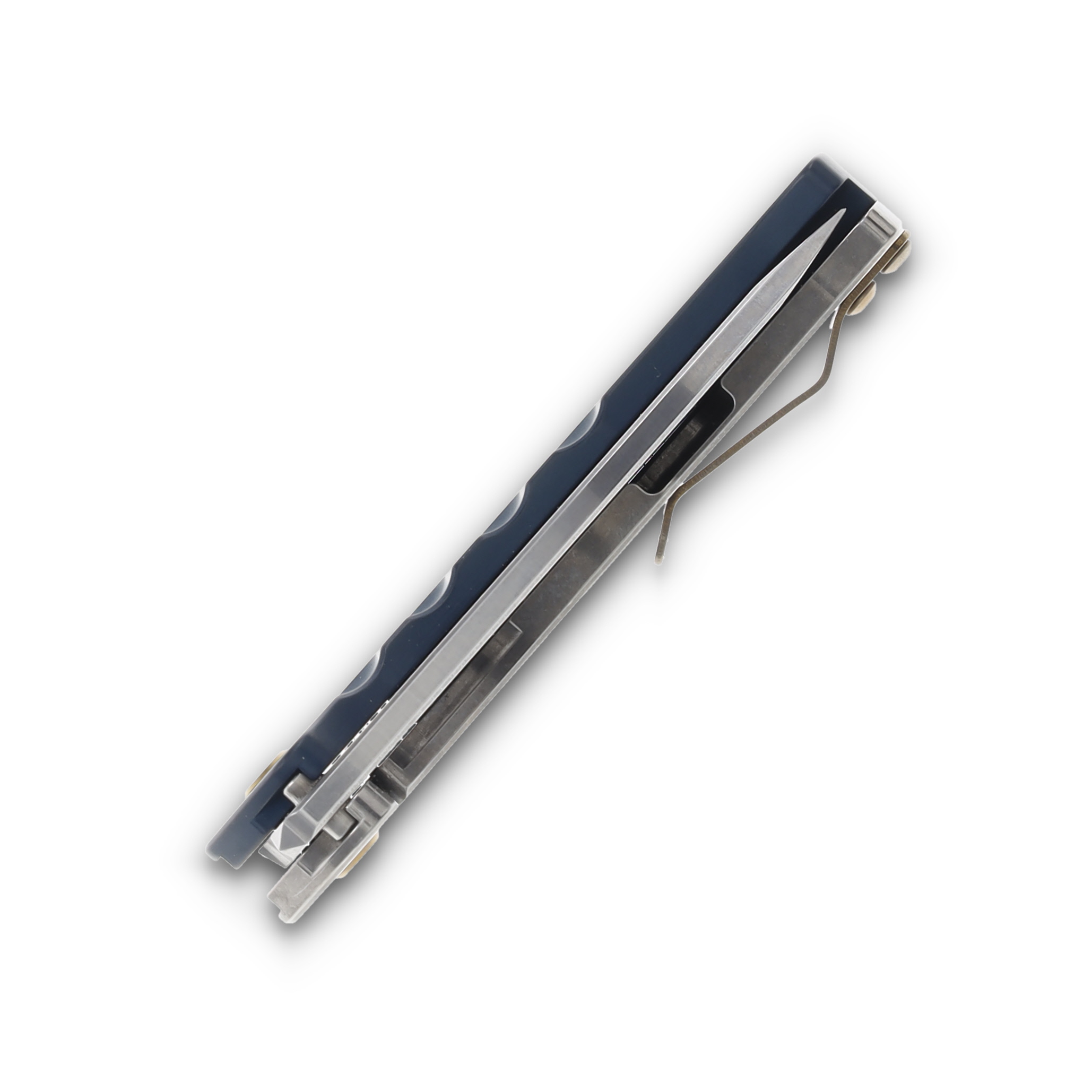 Medford Swift FL Folding Knife 3.37in Tumbled Tanto Blue MKFF206STT-44TM-T1C1-Q4 View 7