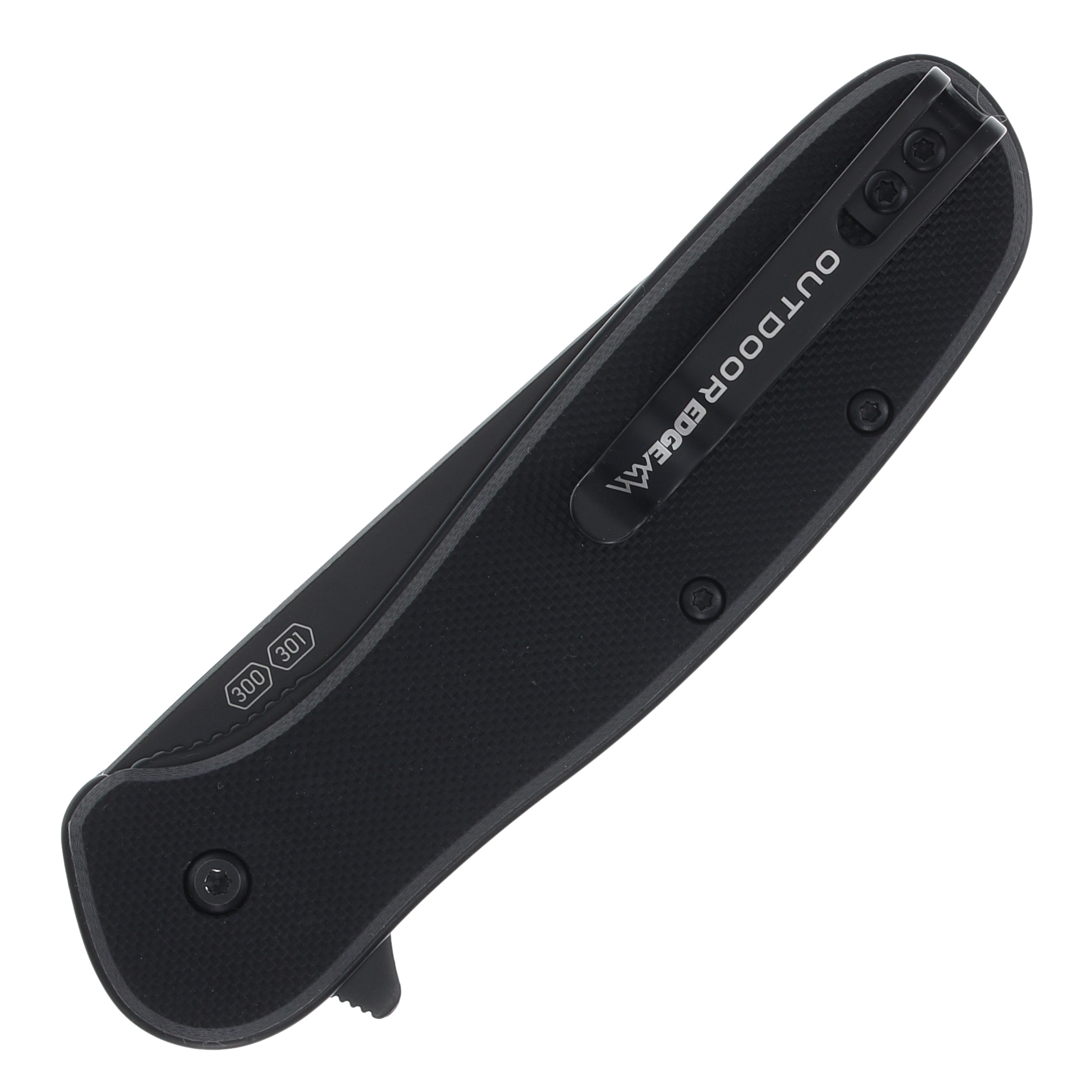 Outdoor Edge VX2 Spring-Assisted, Replaceable Blade Folding Knife Black G-10 OEVX230BC View 8