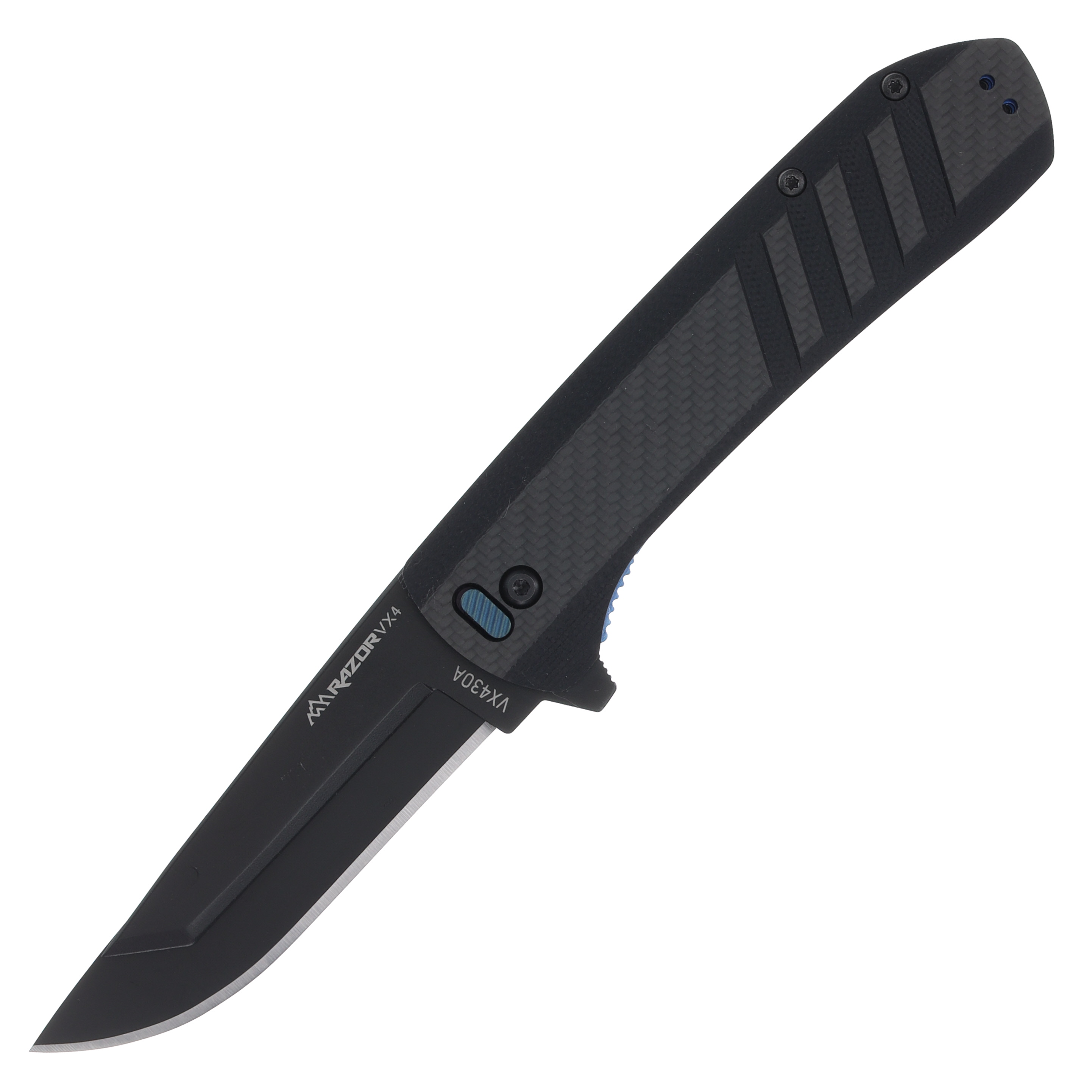 Outdoor Edge VX4 Spring-Assisted, Replaceable Blade Folding Knife (Carbon Fiber) OEVX430AC View 5
