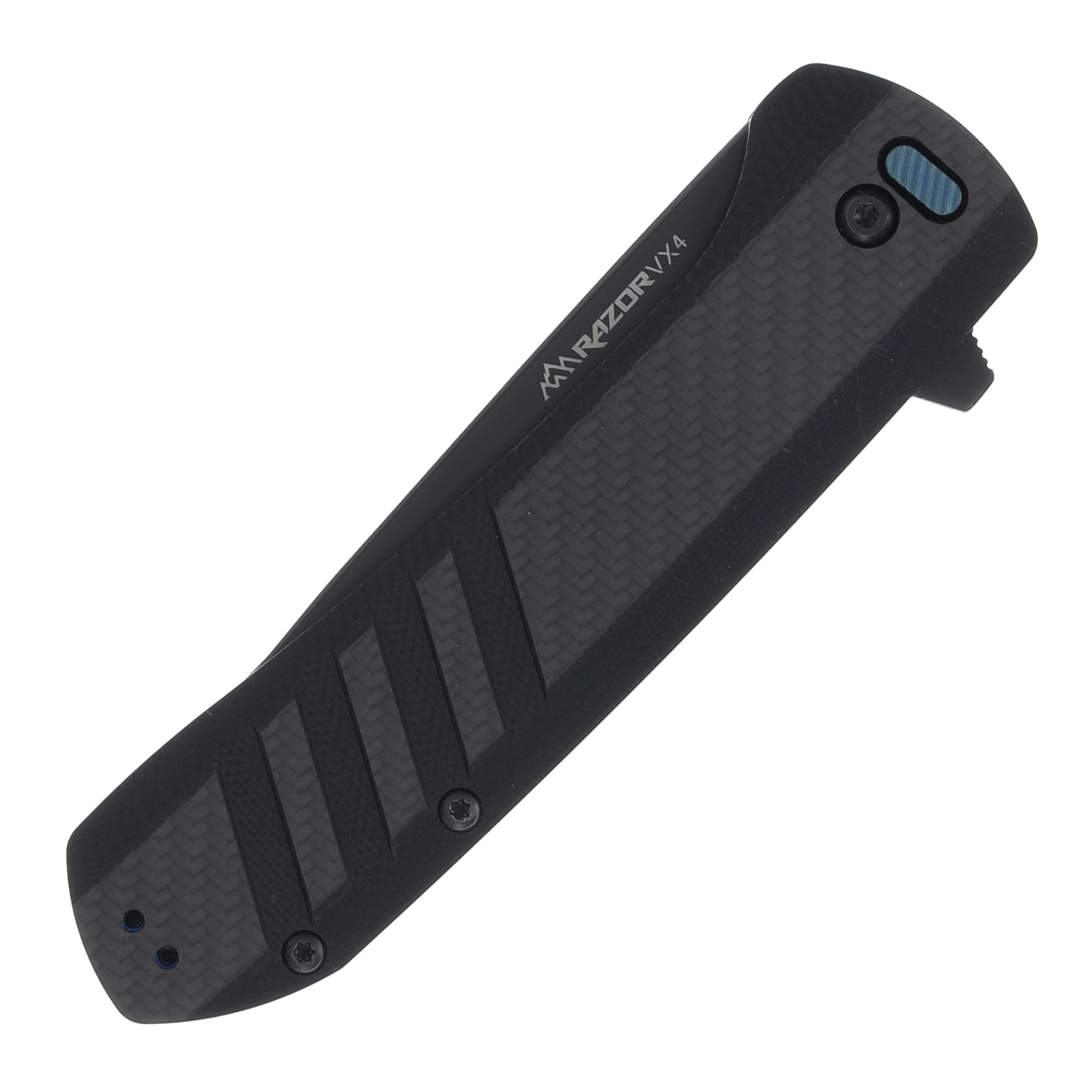 Outdoor Edge VX4 Spring-Assisted, Replaceable Blade Folding Knife (Carbon Fiber) OEVX430AC View 7