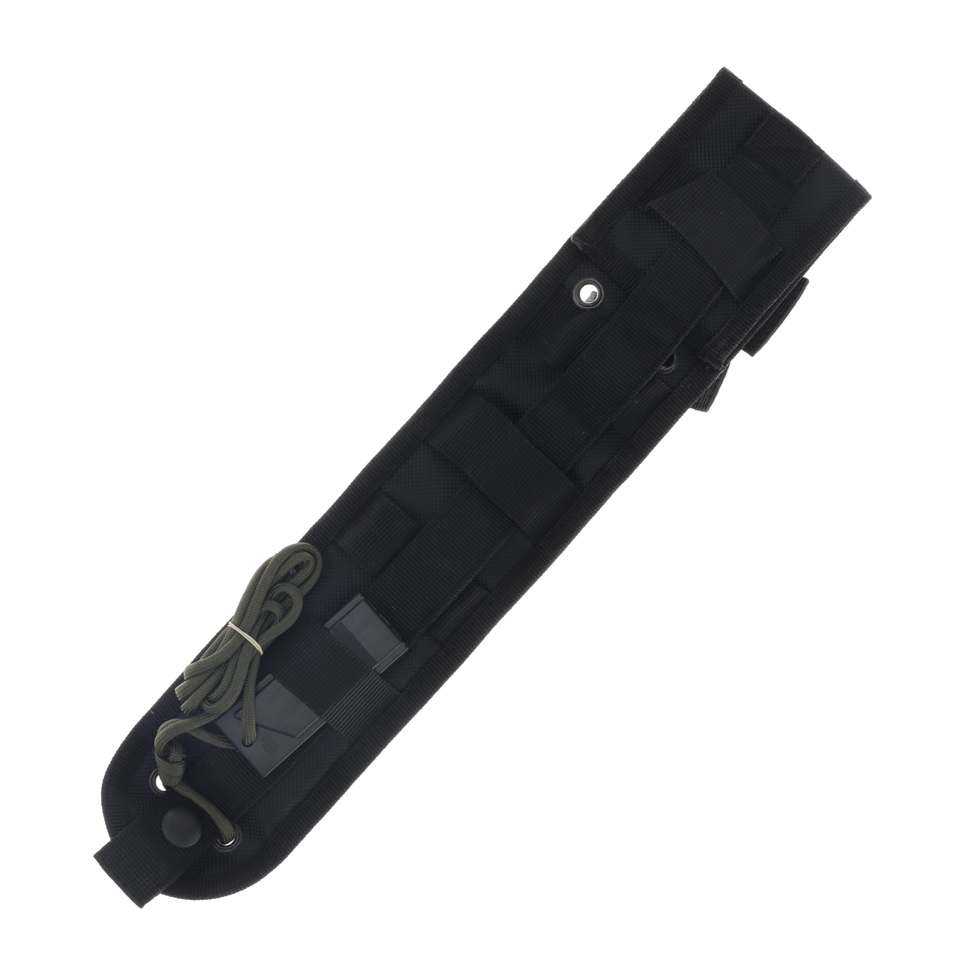 TOPS Knives Zero Dark 30 Fixed Blade Linen Micarta Black 6in Plain Blade TPZERO30 View 3