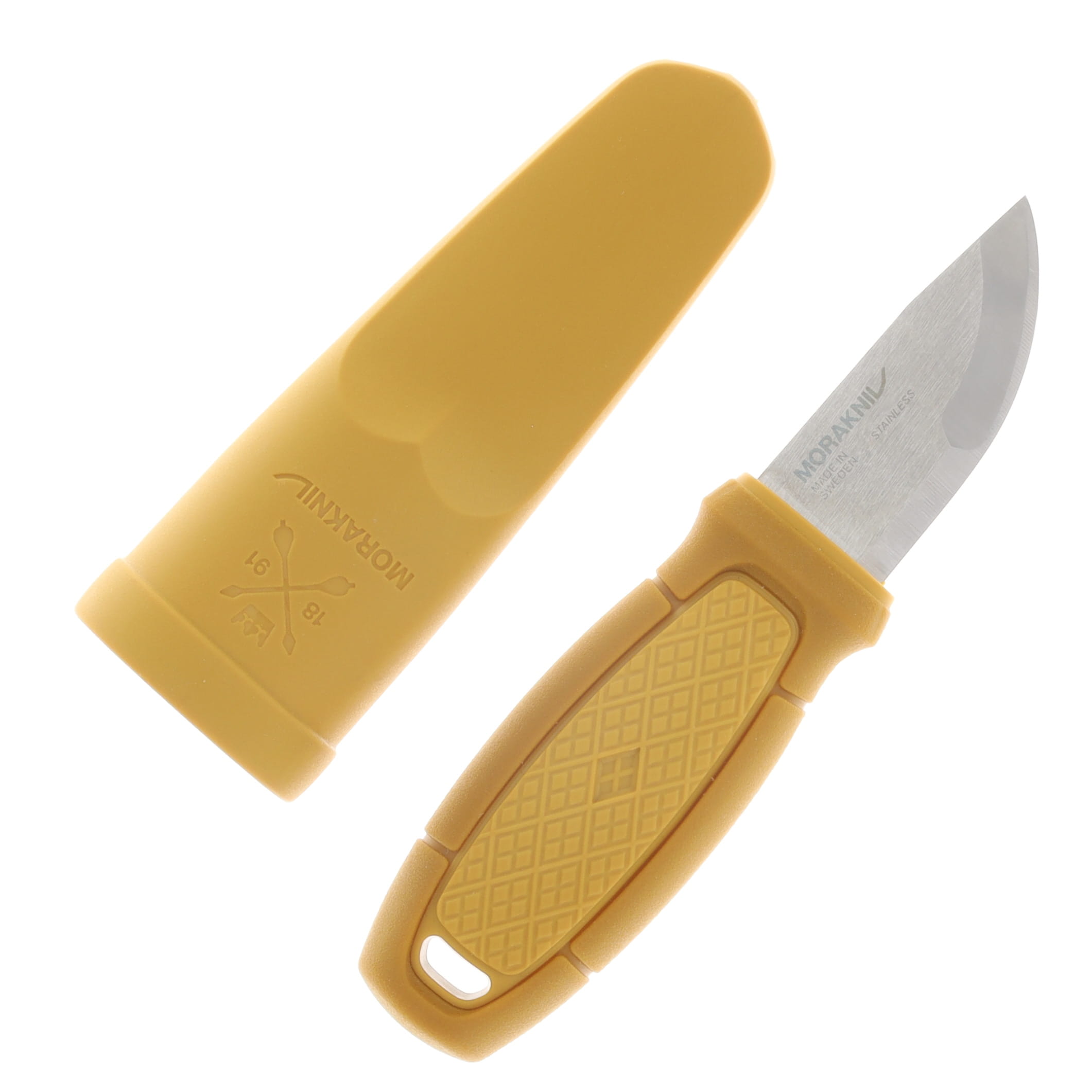 Morakniv Knives Eldris Compact Yellow TPE Fixed 2.2in Blade FS12650 View 2