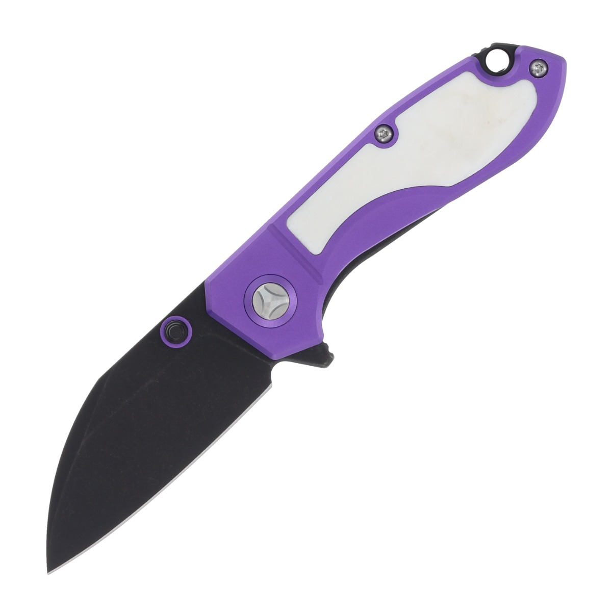 Rough Ryder Tattoo Series Design Your Own Folding Knife Kit (Purple Aluminum) RR2553 View 2