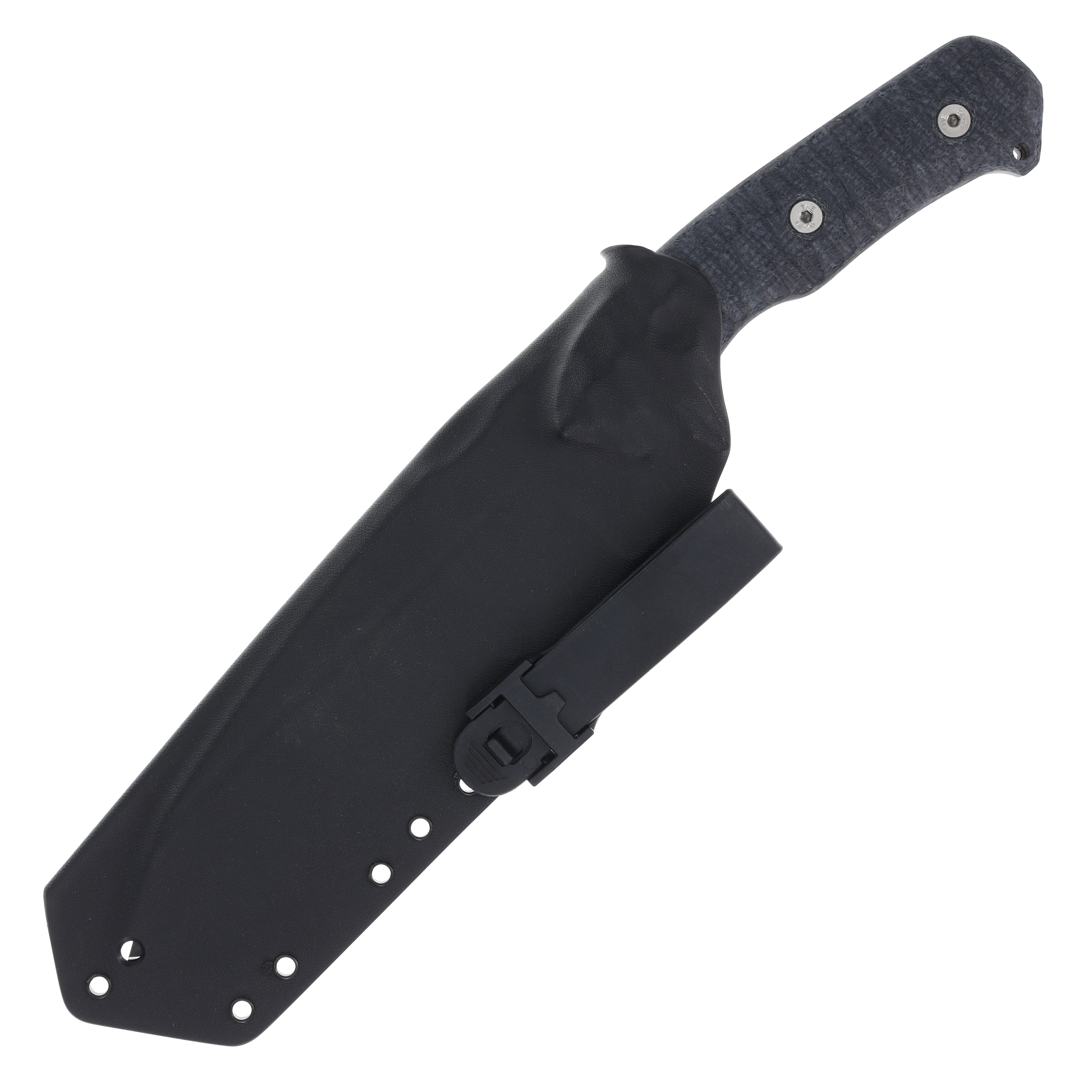 Wander Tactical Smilodon Fixed Blade Knife Raw Finish/Black Micarta WTSMIL03 View 7