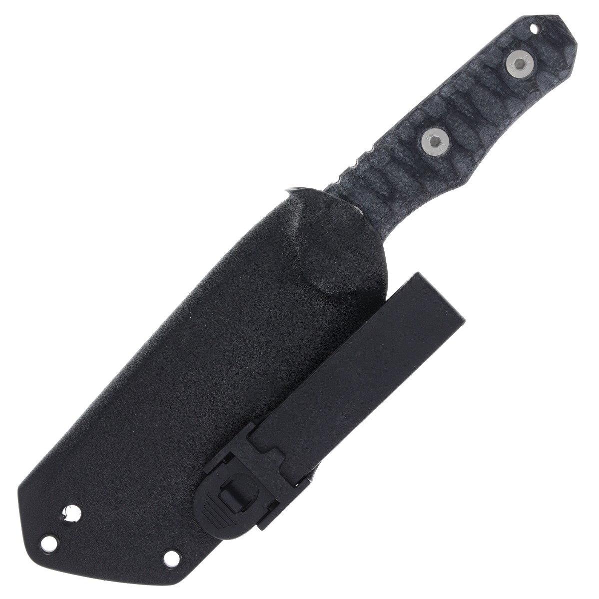 Wander Tactical Lynx Fixed Blade Knife Iron Washed/Black Micarta WTLYNX02 View 3