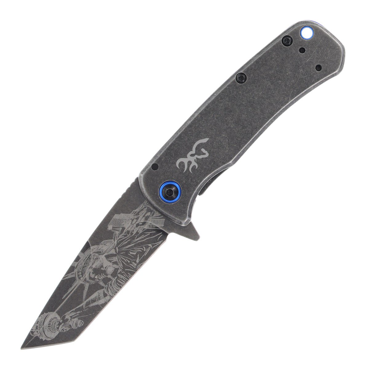 Browning Patriot 2023 Framelock Flipper BR0459B View 1