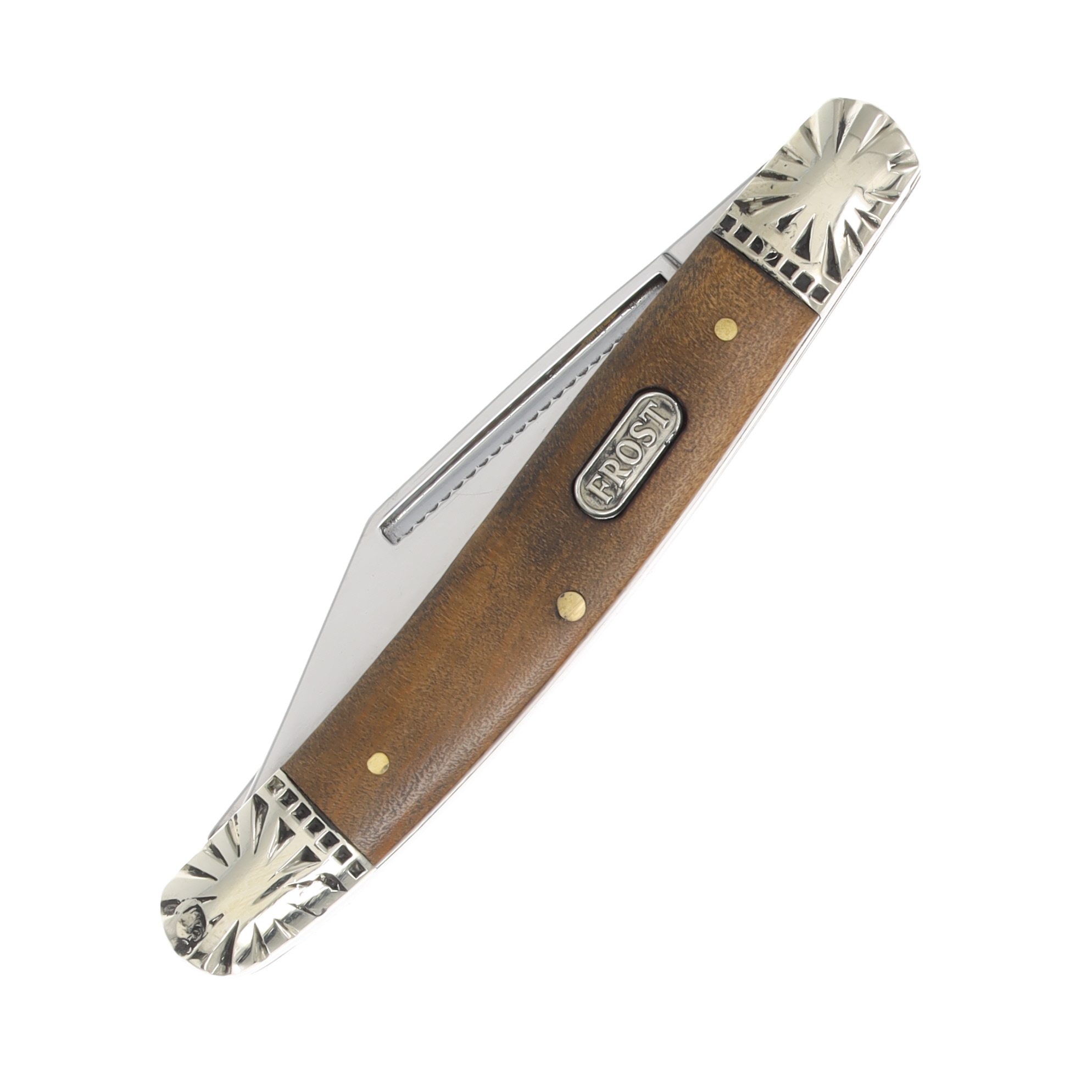 Frost Wrangler Stockman Pecan Burlwood Handle FRFC1012PCW View 3