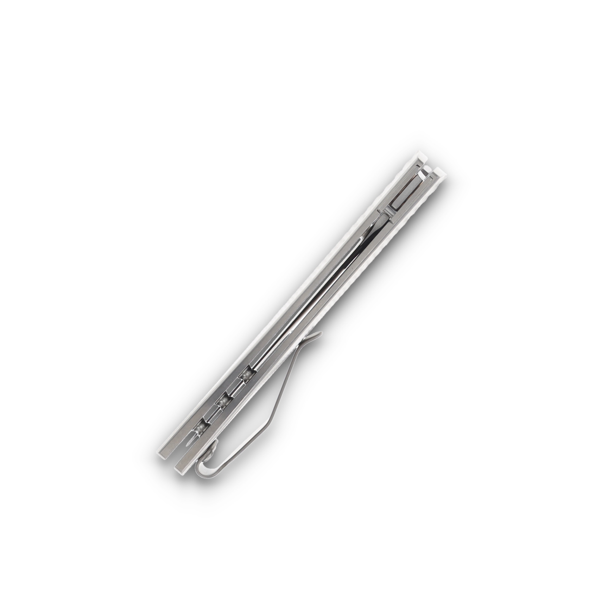 Three Rivers Manufacturing Neutron 2 Linerlock Folding Knife (Diamond-Textured 3D Contoured Titanium) DLR-N2T13D-T View 8