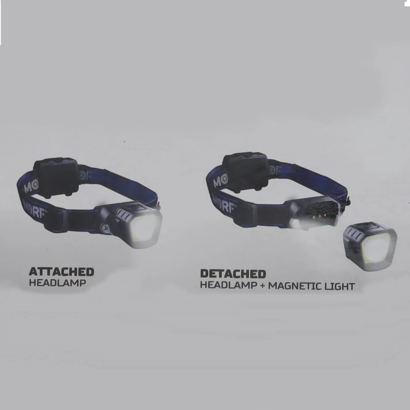 Police Security MORF R230 Removable Headlamp 230 Lumens 2 Settings 98575 View 3