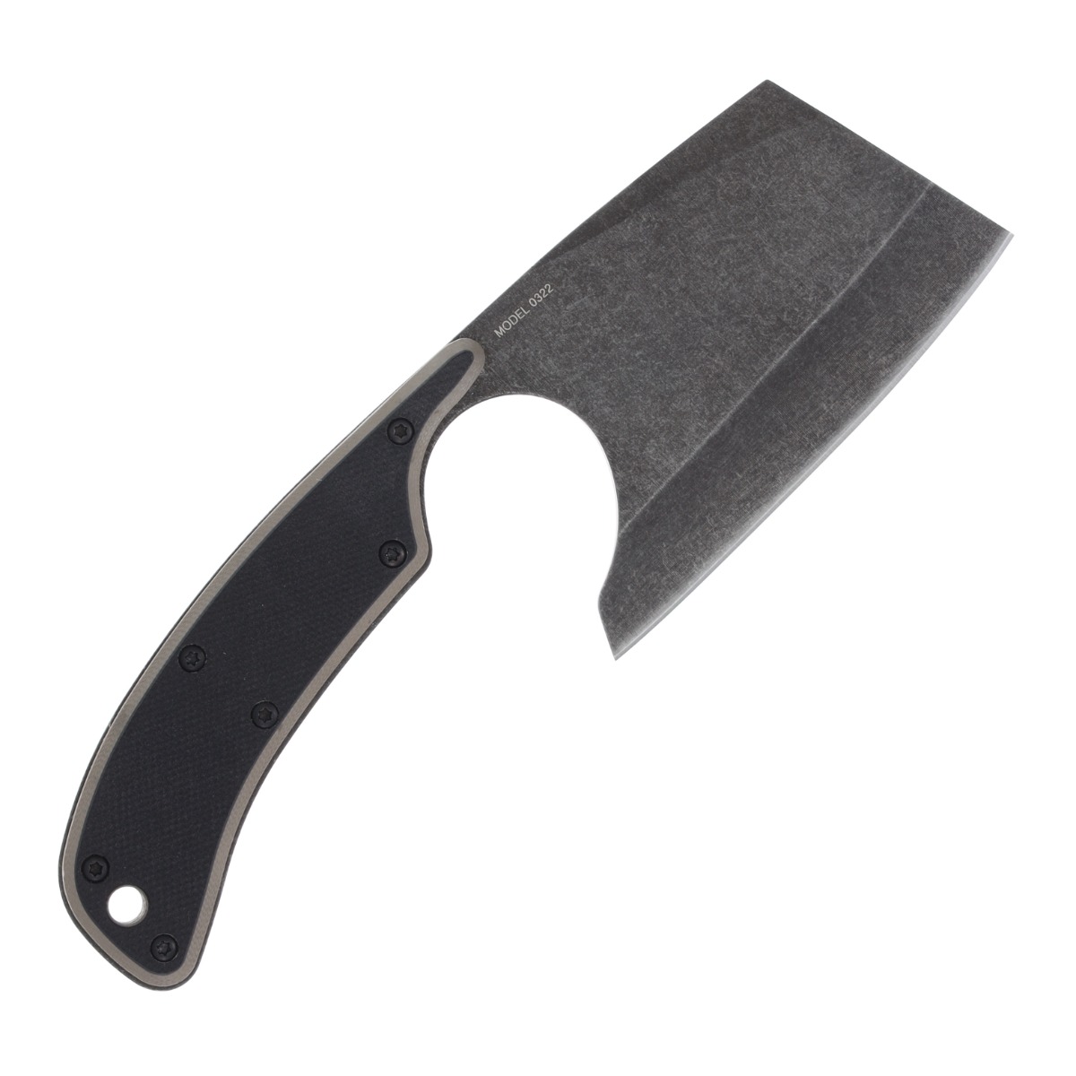 Browning Cutoff Camp Cleaver Fixed Blade Knife BR0322B View 3