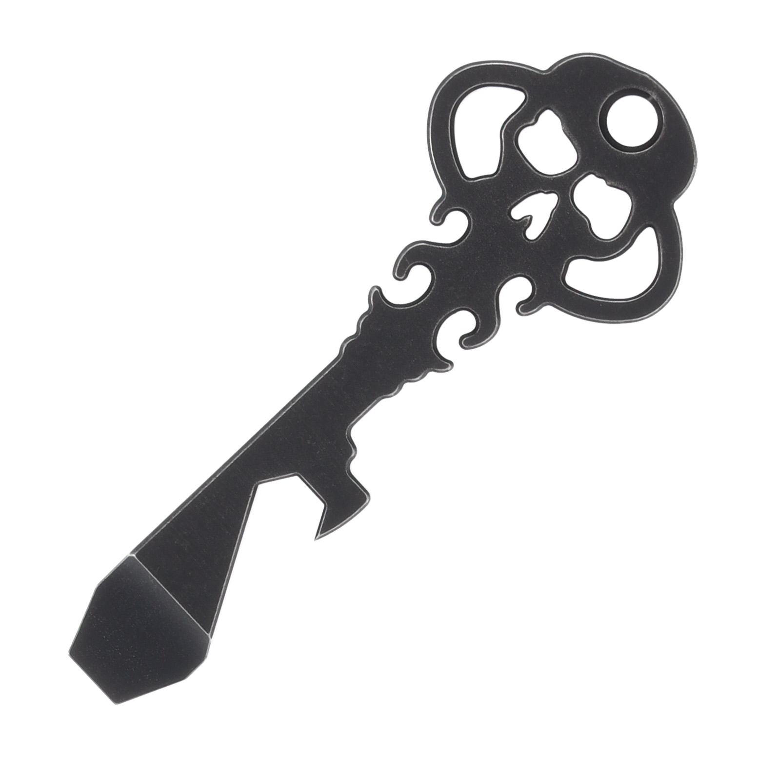 Chaves Knives Key Prybar Black Oxide Stonewahsed D2 KEYTLBOD2SW View 1