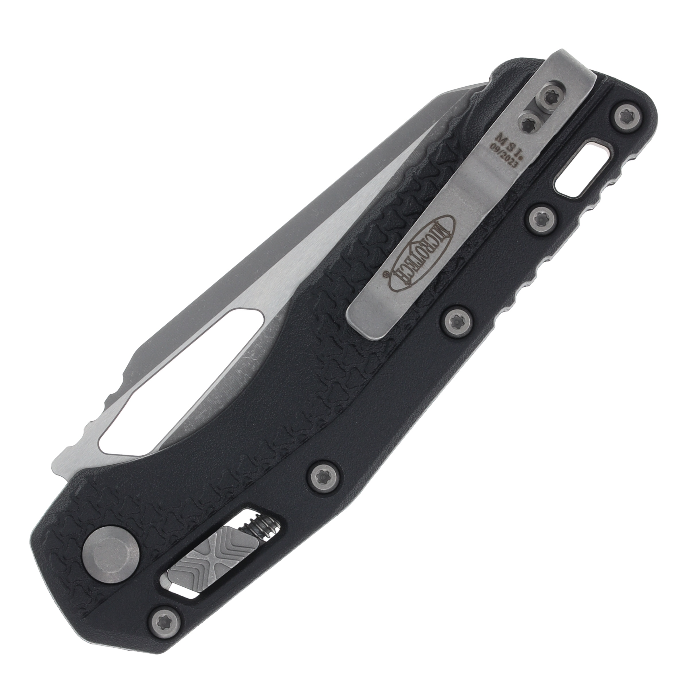 Microtech MSI RAM-LOK Folding Knife Apocalyptic S/E M390MK MT210T10APPMBK View 2