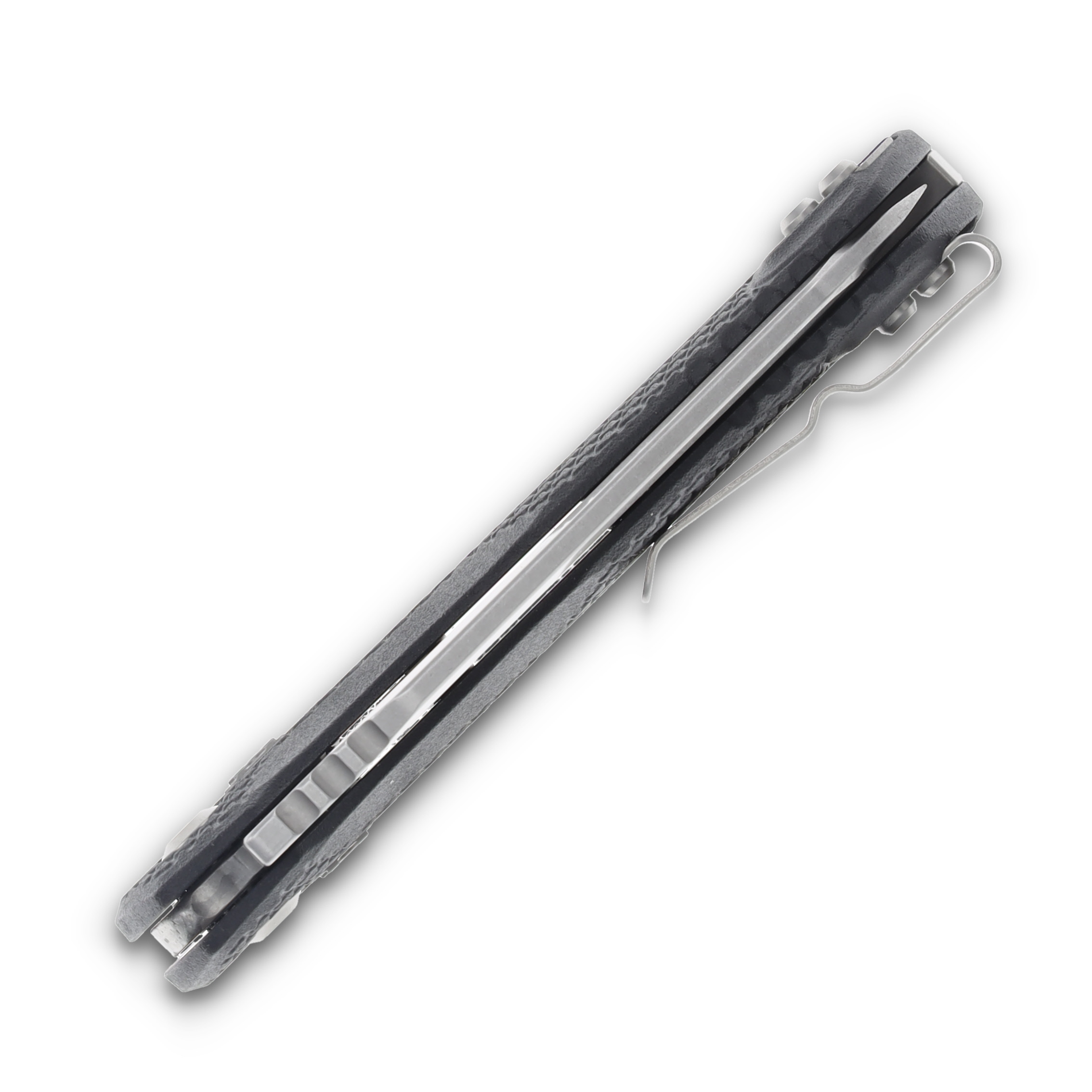 Microtech MSI RAM-LOK Manual Folding Knife (S/E Stonewash F/S | Black) MT210T12PMBK View 7