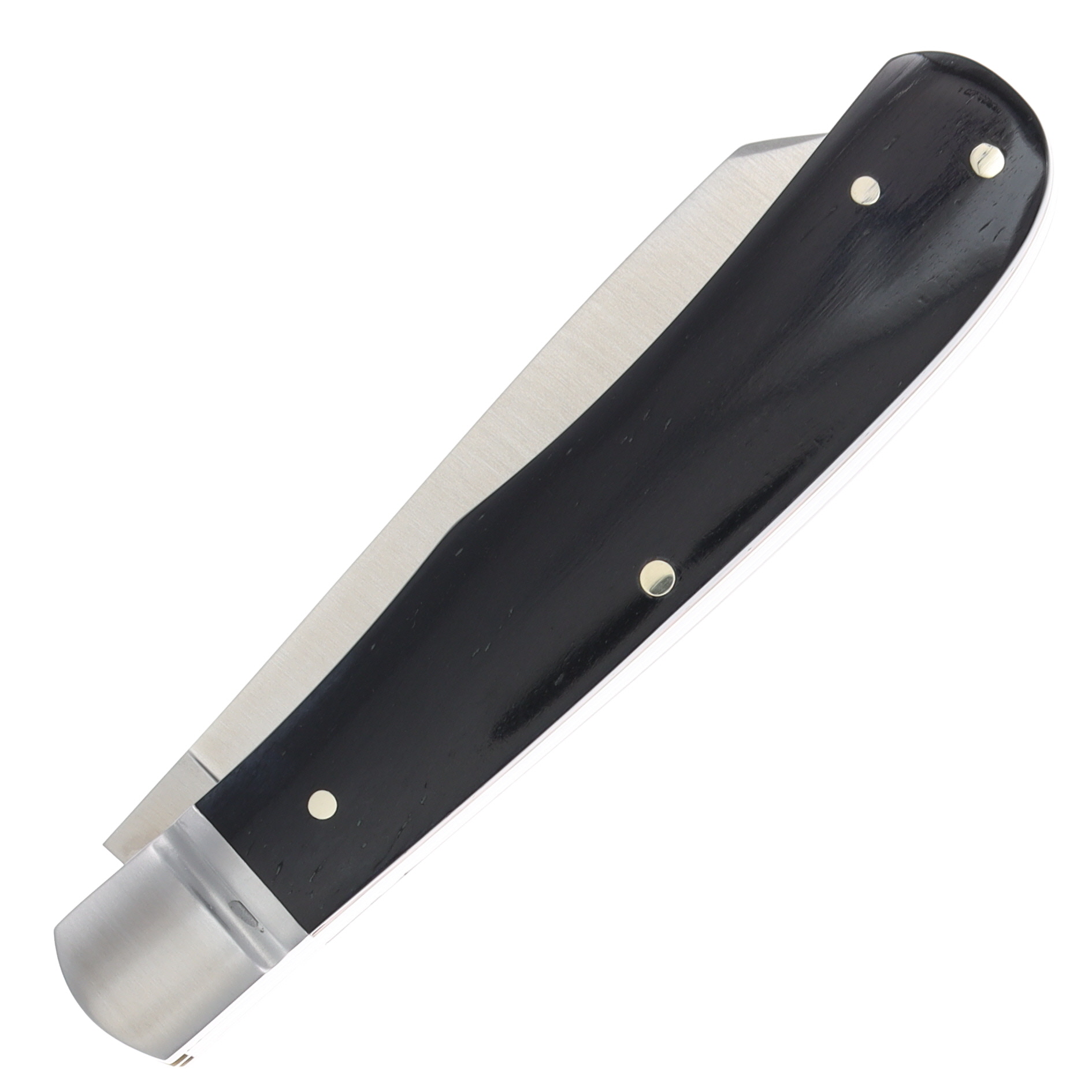 Rough Ryder Black Reserve Trapper Folding Knife (Black Smooth Bone) RR2559 View 4