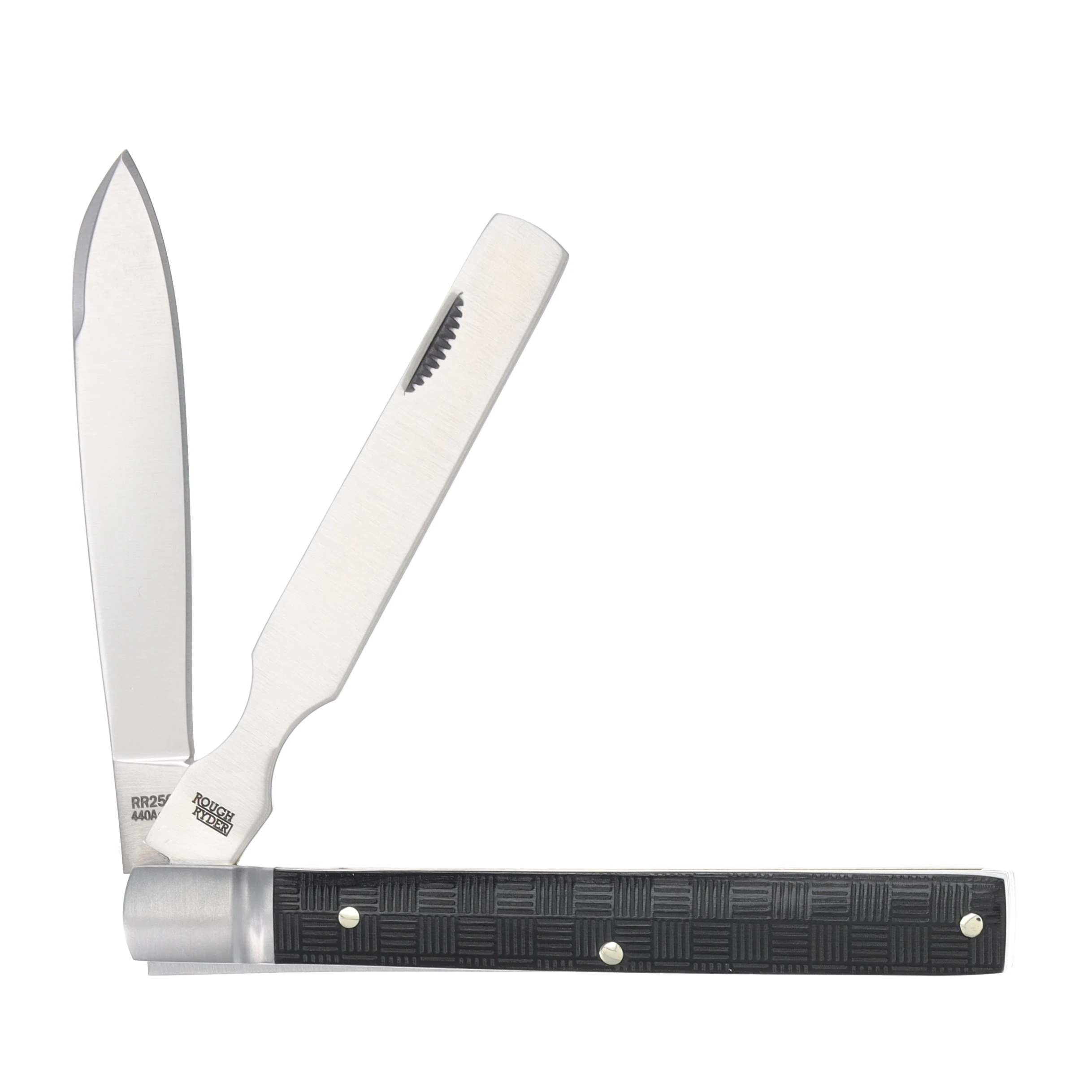 Rough Ryder Black Reserve Black Pakkawood Doctor's Knife RR2562 View 2