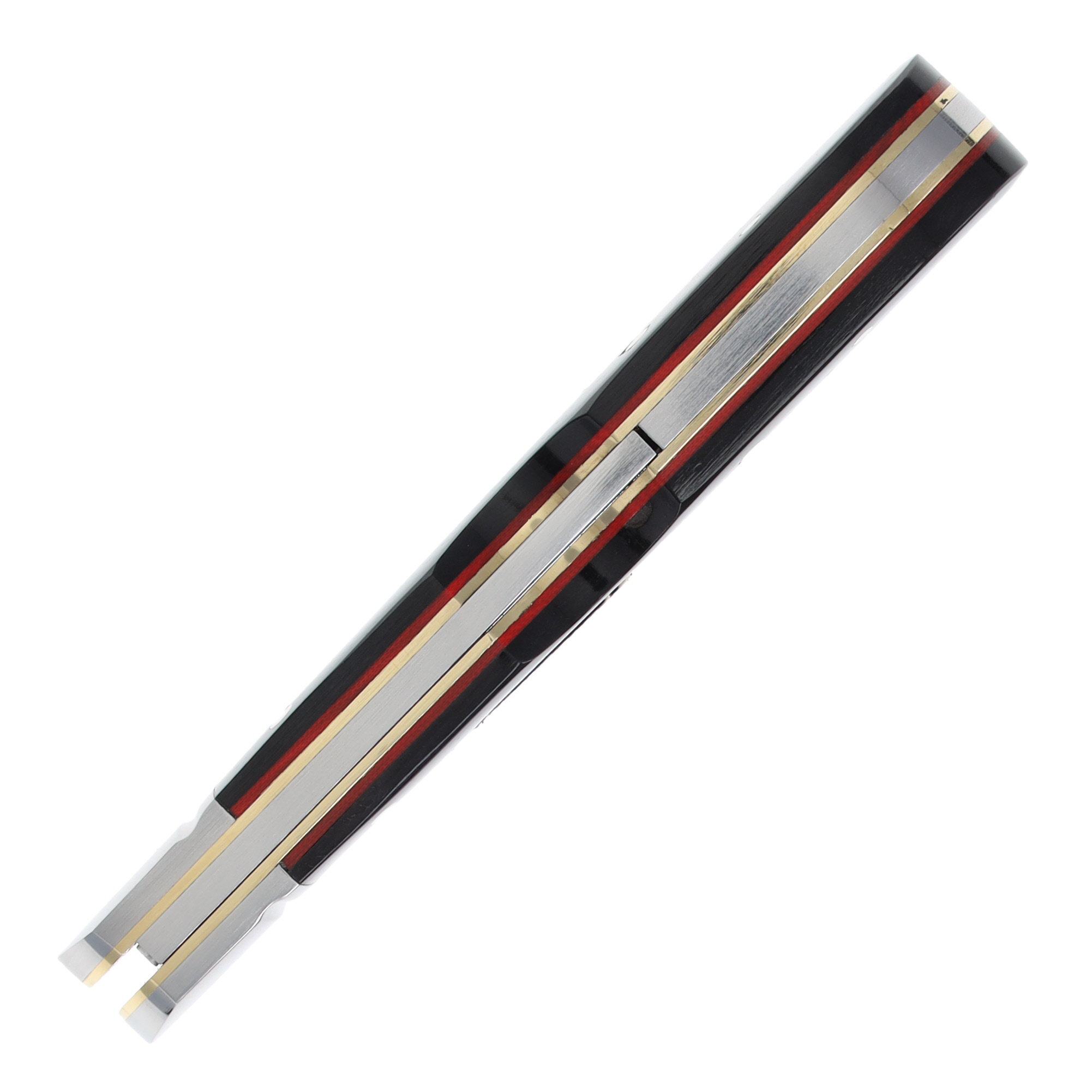 Rough Ryder Black Reserve Smooth Bone Copperhead Lockback RR2563 View 9
