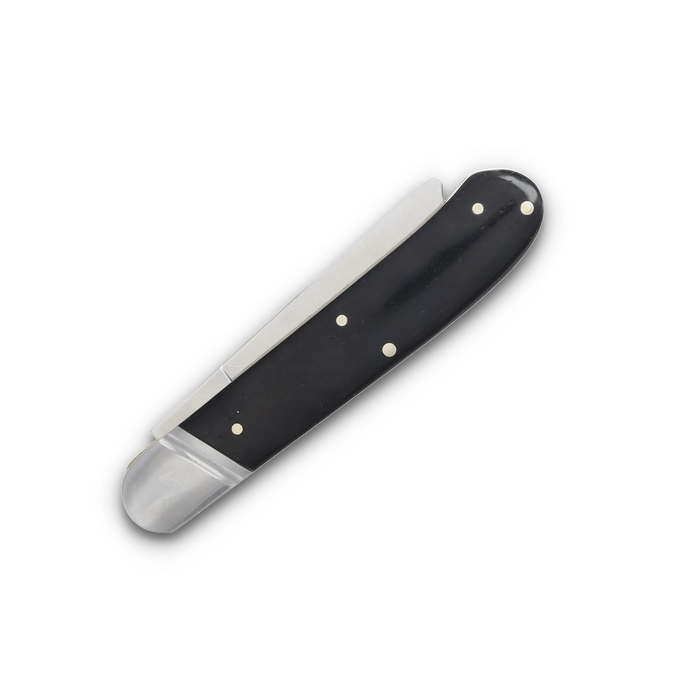 Rough Ryder Black Reserve Barehead One-Arm Razor Folding Knife (Black Smooth Bone) RR2567 View 4