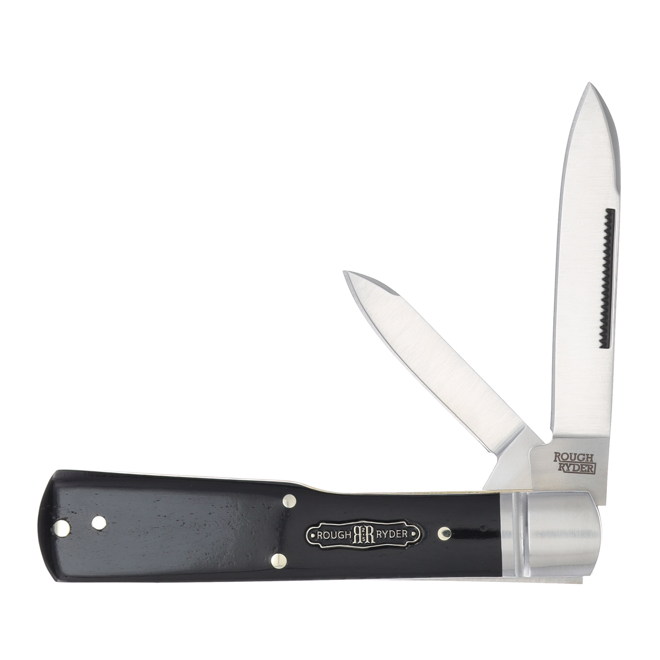 Rough Ryder Black Reserve Black Smooth Bone Gunstock RR2569 View 1