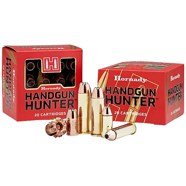 Hornady Handgun Hunter .460 S&W Magnum Handgun Ammunition 20 Rounds Brass Centerfire 200 Grain Hornady MonoFlex 9153 View 1