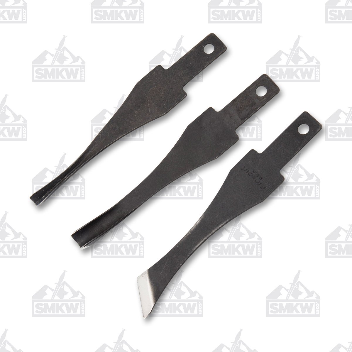 Flexcut Beginner 3 Blade Craft Carver Set (Ash, Carbon Steel) FTSK110 View 1