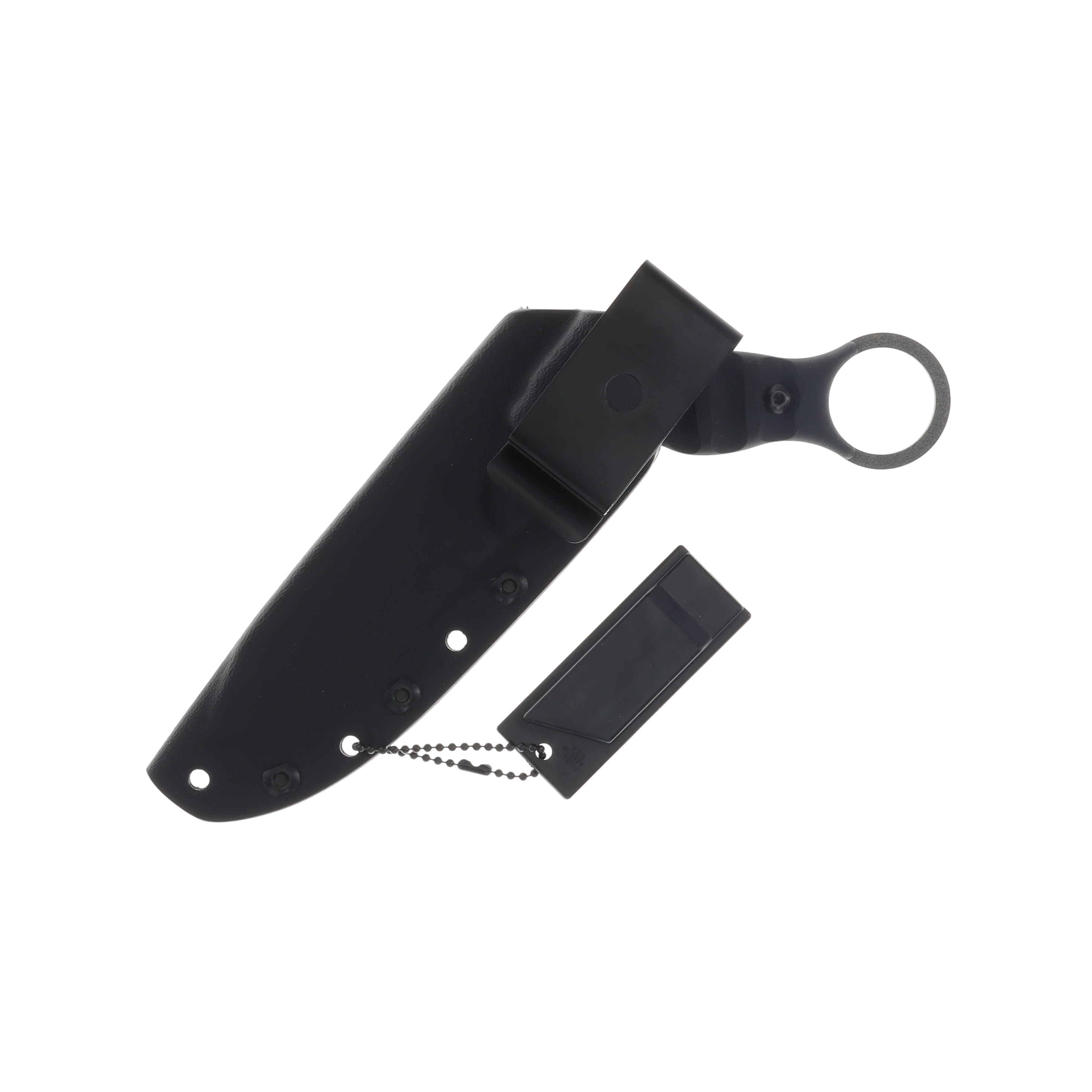 TOPS 10/27 Karambit Fixed Blade Knife G10 3.5in Stone Coated Drop Point TPELPNX1 View 4