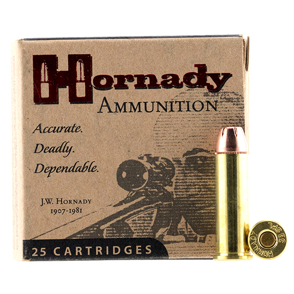 Hornady Custom 38 Special Ammunition Brass Centerfire 25 Rounds 158 Grain Hornady XTP HP 90362 View 1