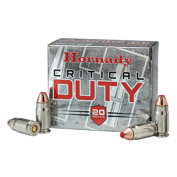 Hornady Critical Duty 357 SIG Ammunition 135 Grain FlexLock 20 Rounds 91296 View 1