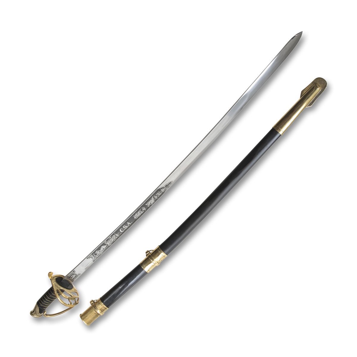 Handmade Civil War Shelby's Officer's Sword 910893 View 2