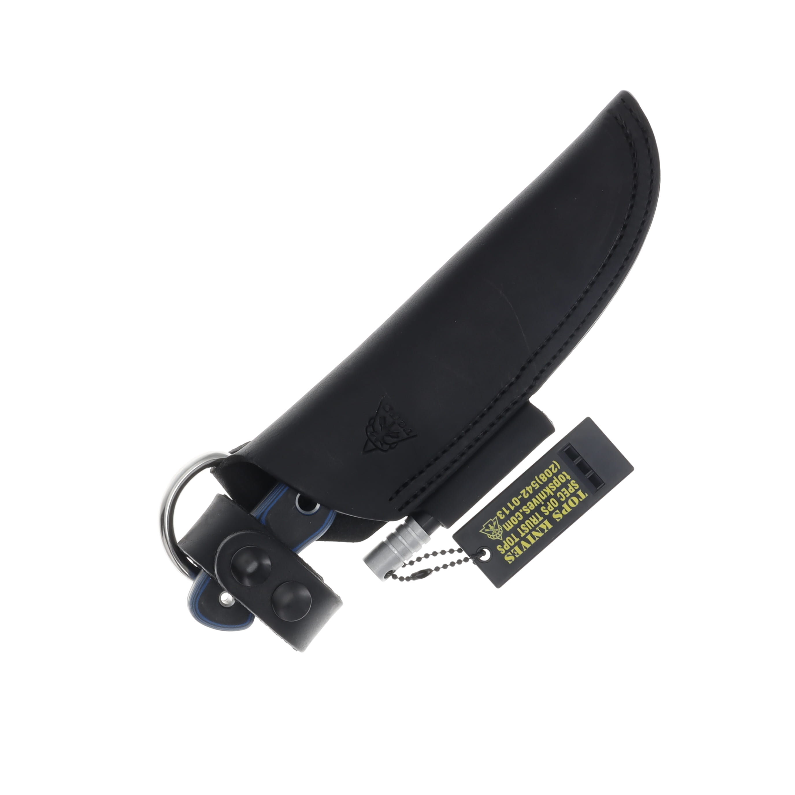 TOPS Spirit Hunter 2 Fixed Blade Knife 4.62 Inch Plain Gray Drop Point TPSHR02 View 3