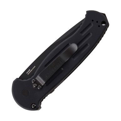 Benchmade 9051SBK AFO II Automatic Knife Black Partially Serrated View 4