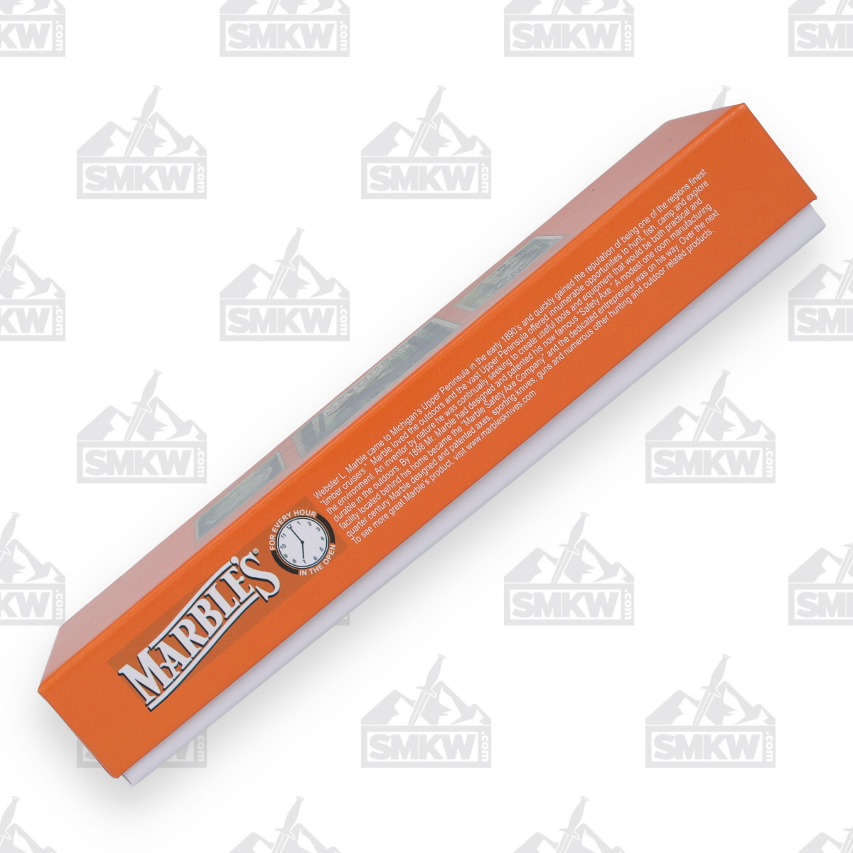 Marbles MR302 Hunter 3.87in Clip Point Fixed Blade Stacked Leather MR302 View 16
